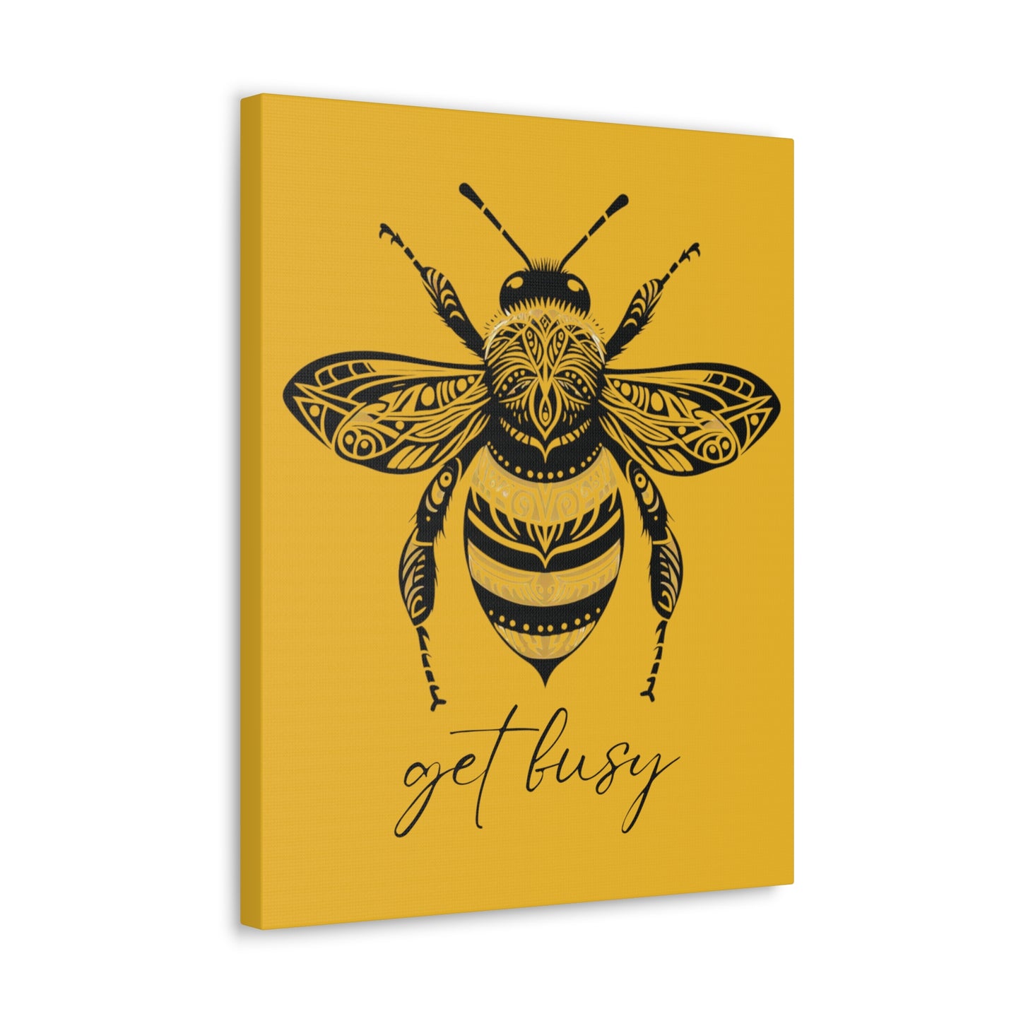 Get Busy Bee Classic Canvas - Yellow