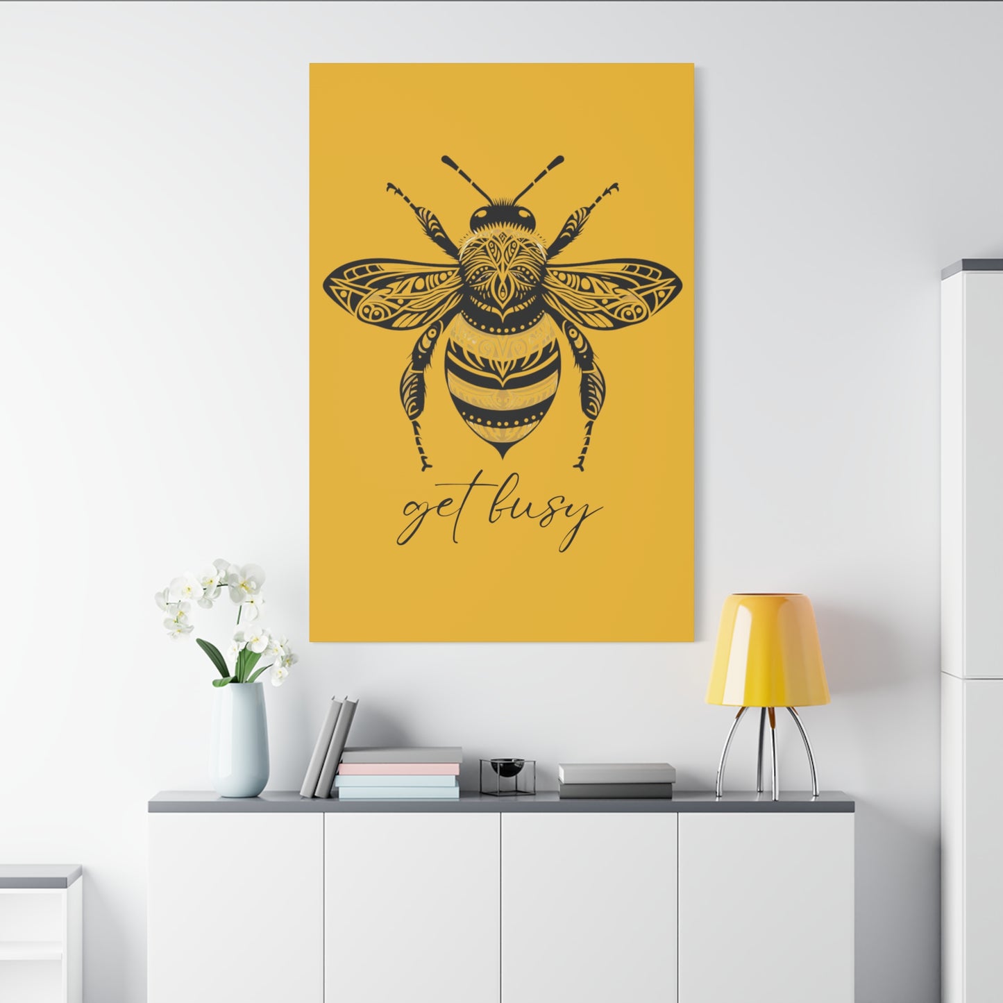 Get Busy Bee Classic Canvas - Yellow