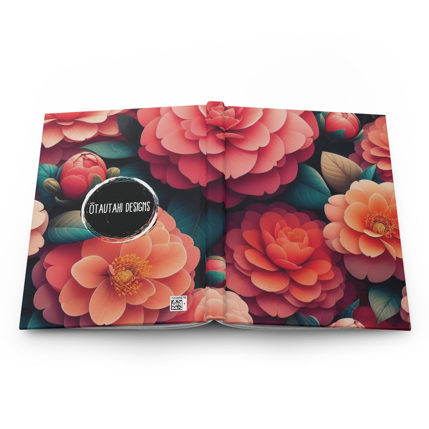 Camelias Hardcover Journal Matte