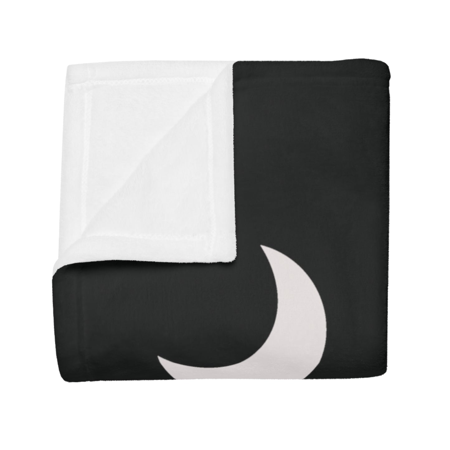 Scorpio Star Map Plush Fleece Blanket - black