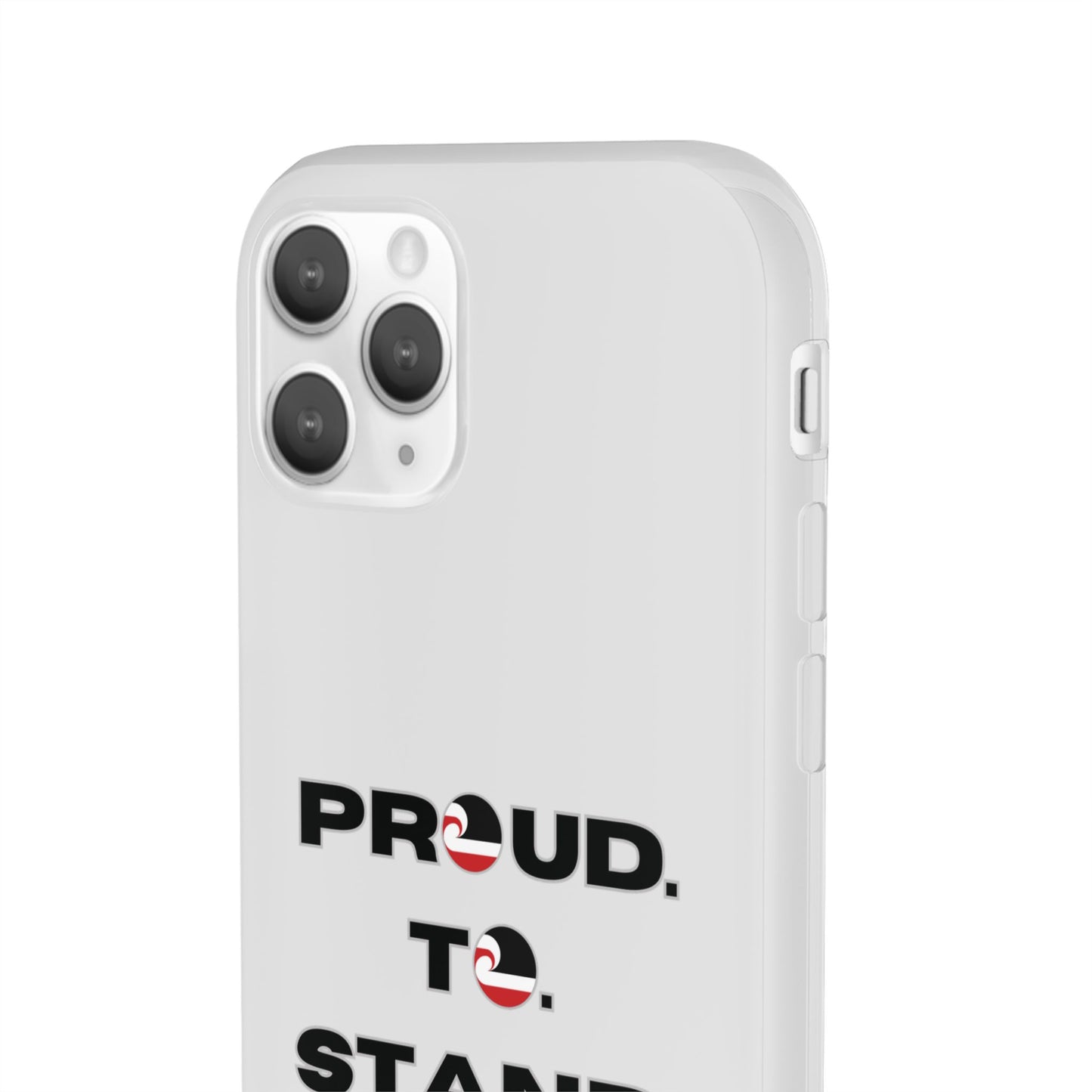 Proud. To. Stand. With. Māori. Flexi Cases - iPhone/Samsung Galaxy