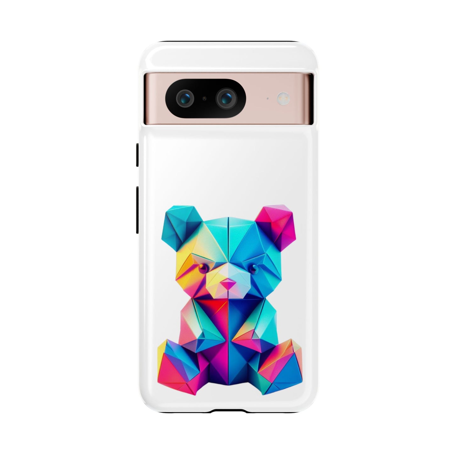 Origami Neon Teddy Tough Cases iPhone/Google/Samsung