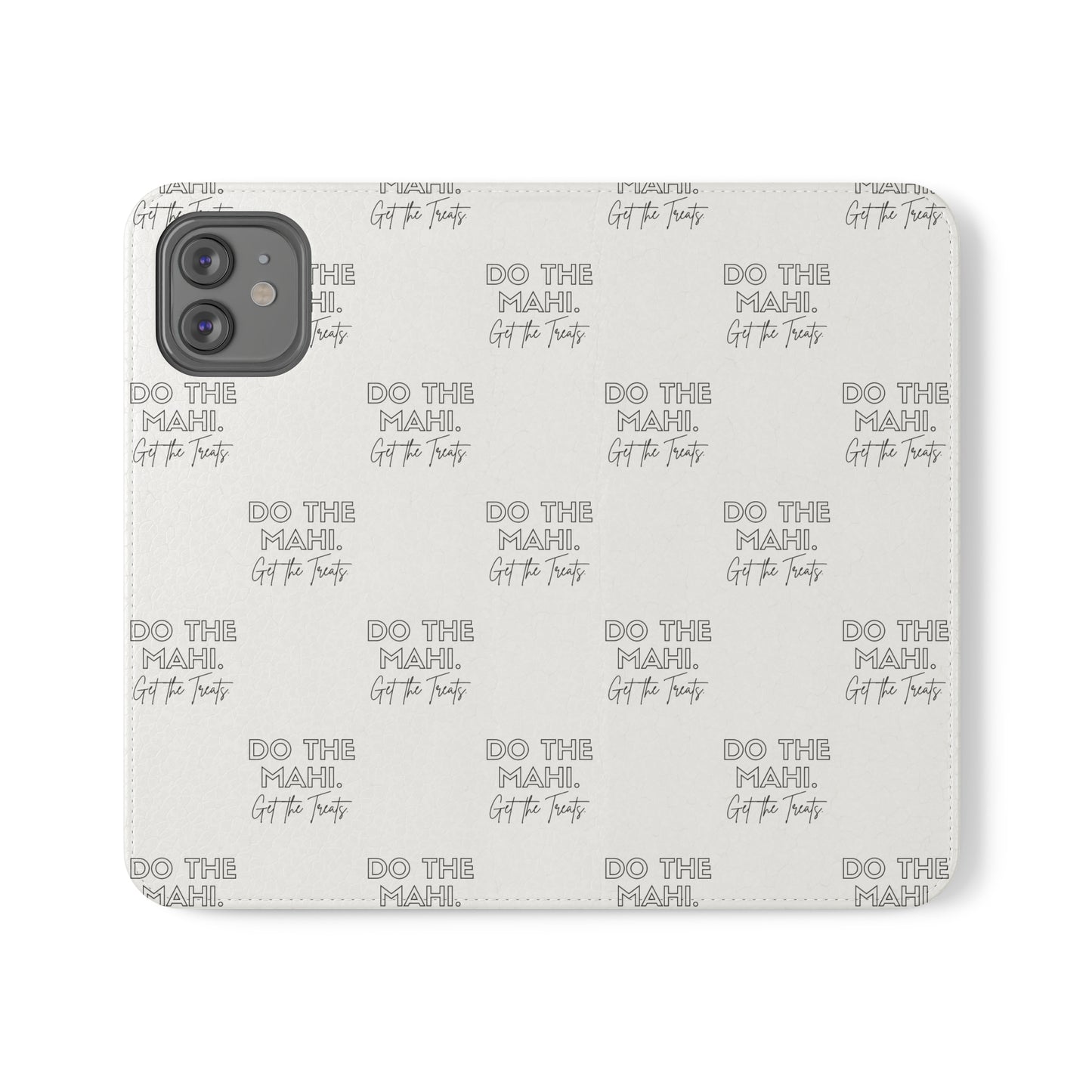 Do The Mahi. Flip Cases for iPhone/Samsung - white