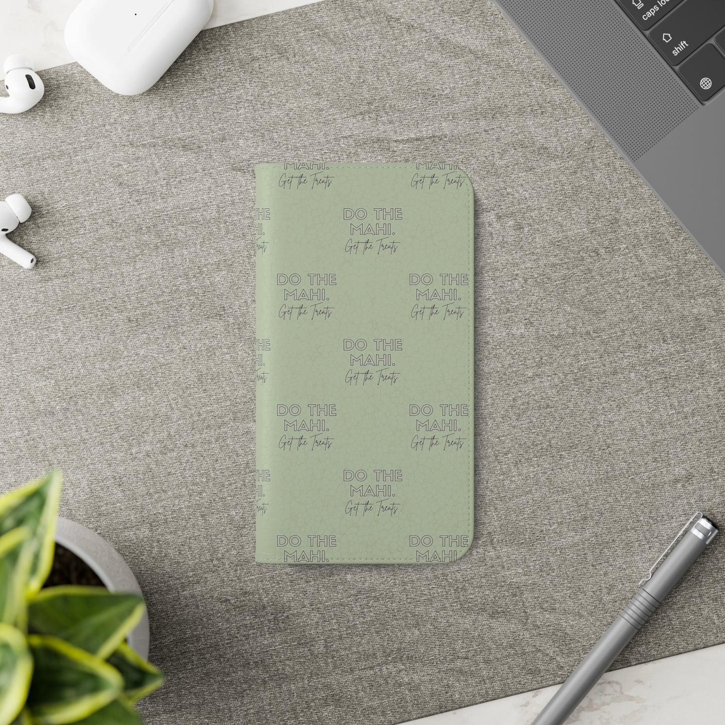 Do The Mahi. Flip Cases for iPhone/Samsung - green