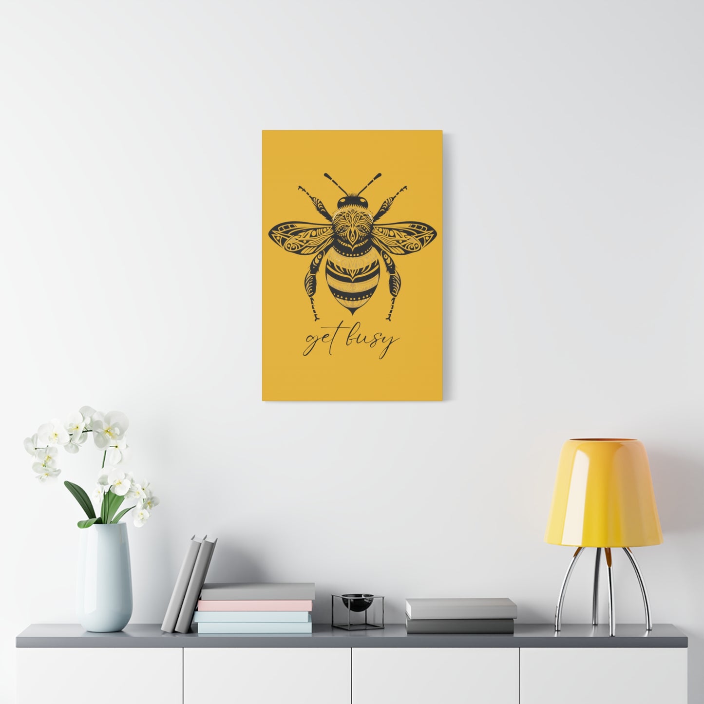 Get Busy Bee Classic Canvas - Yellow