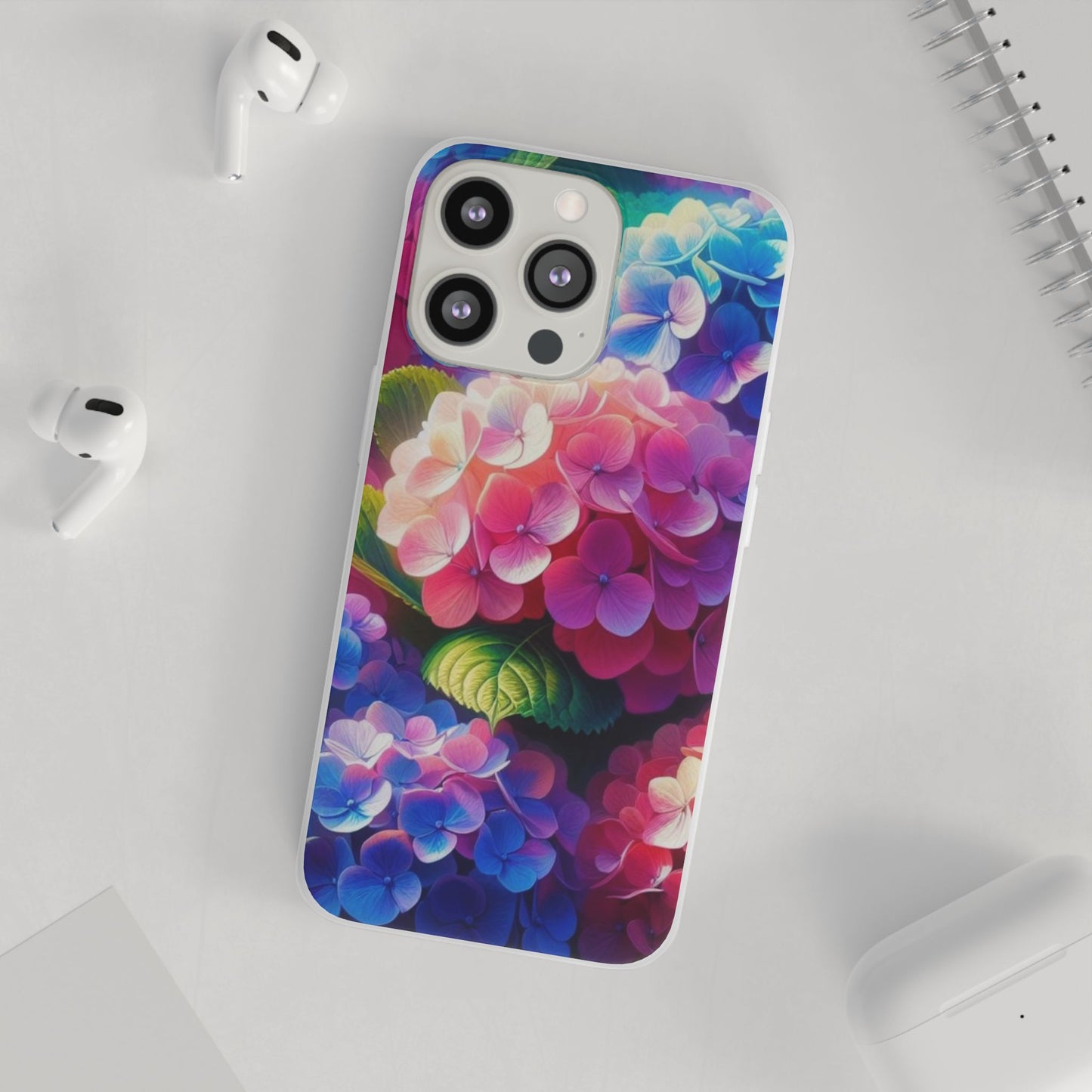 Hydrangea Flexi Cases