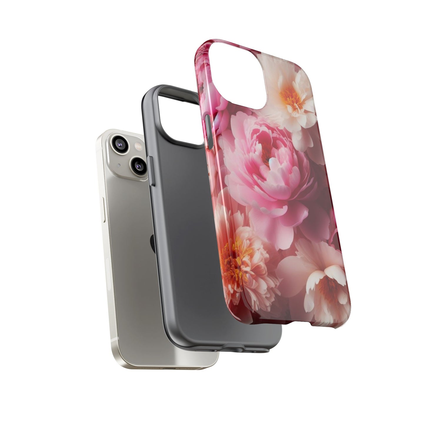 Peonies Tough Cases iPhone/Google/Samsung