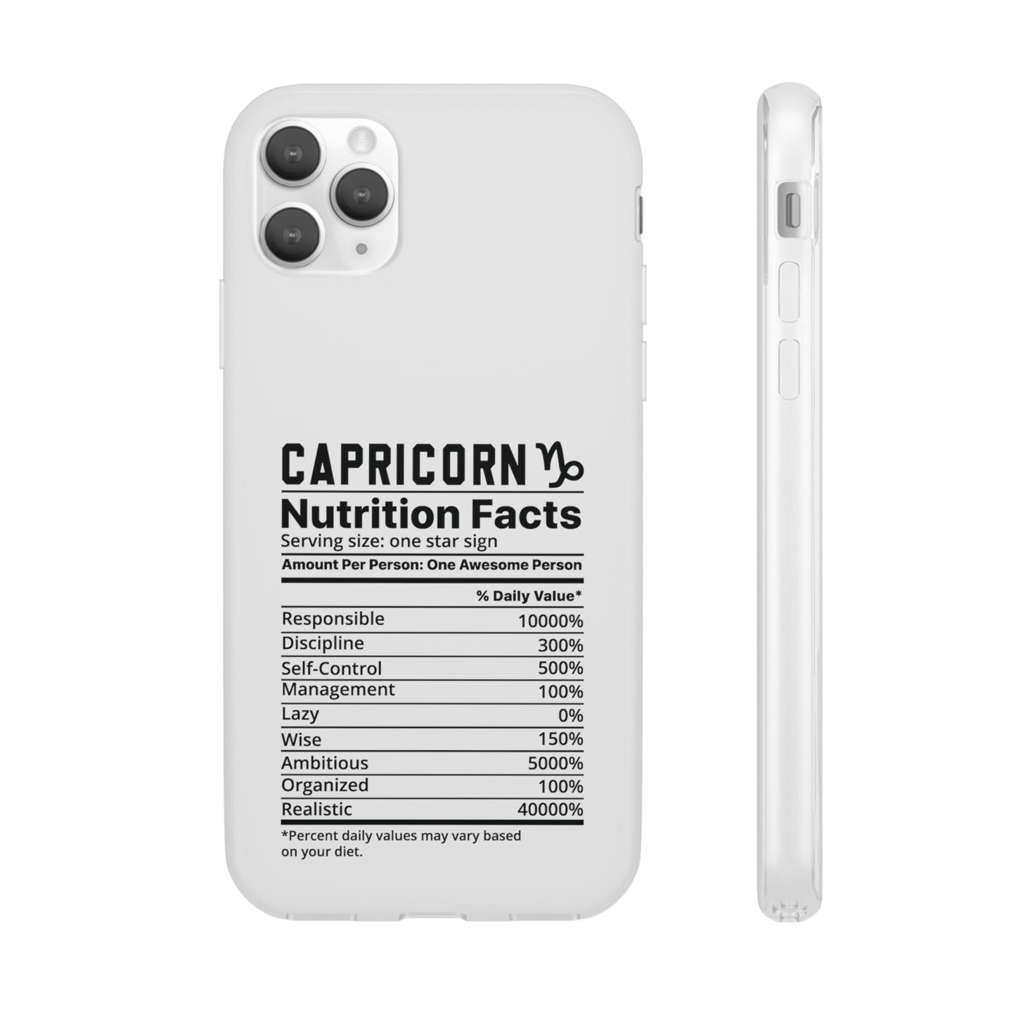 Capricorn Nutrition Flexi Cases iPhone/Samsung with Gift Wrapping Option