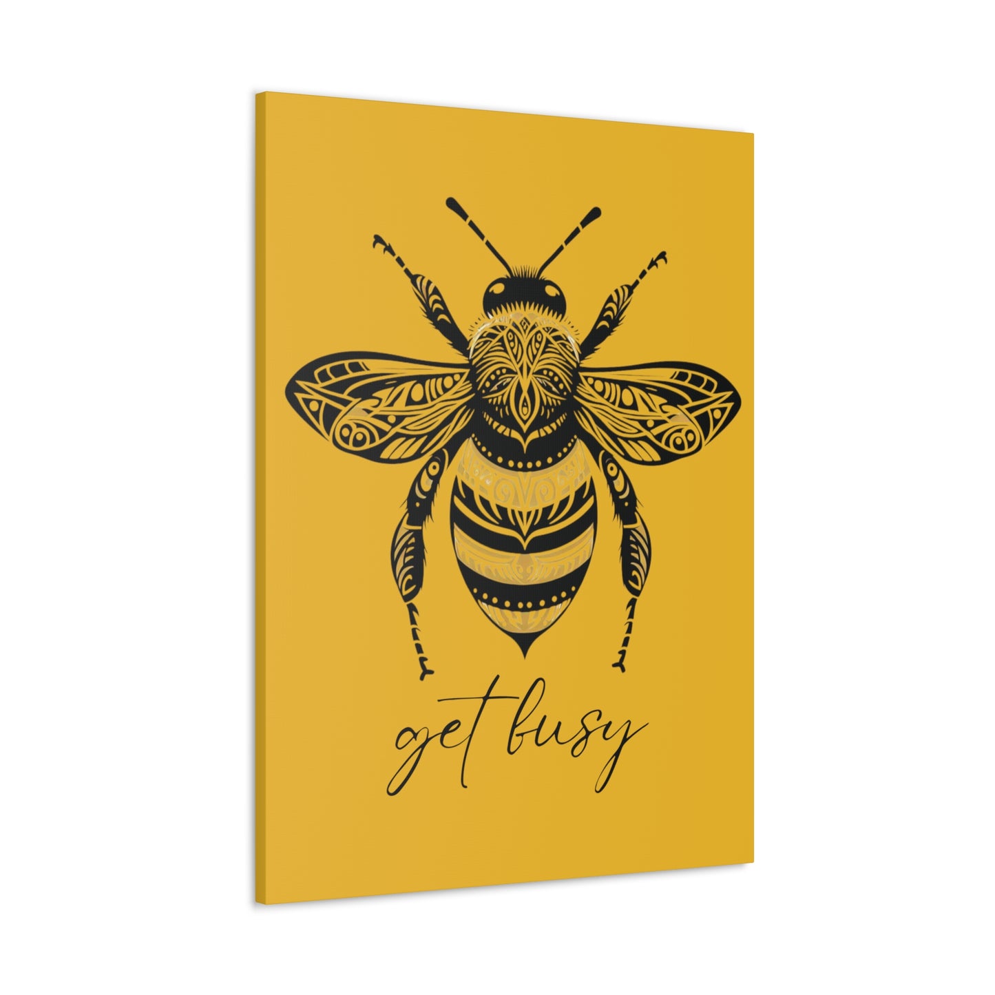 Get Busy Bee Classic Canvas - Yellow