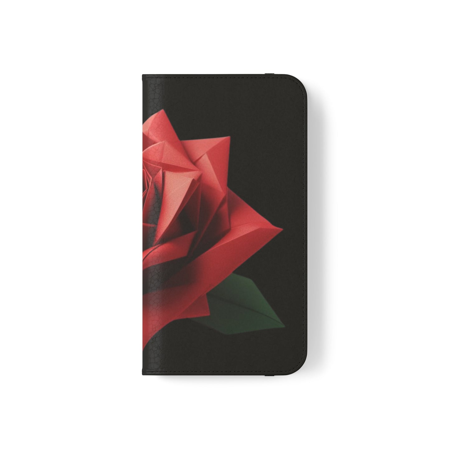 Origami Red Rose Flip Cases iPhone/Samsung