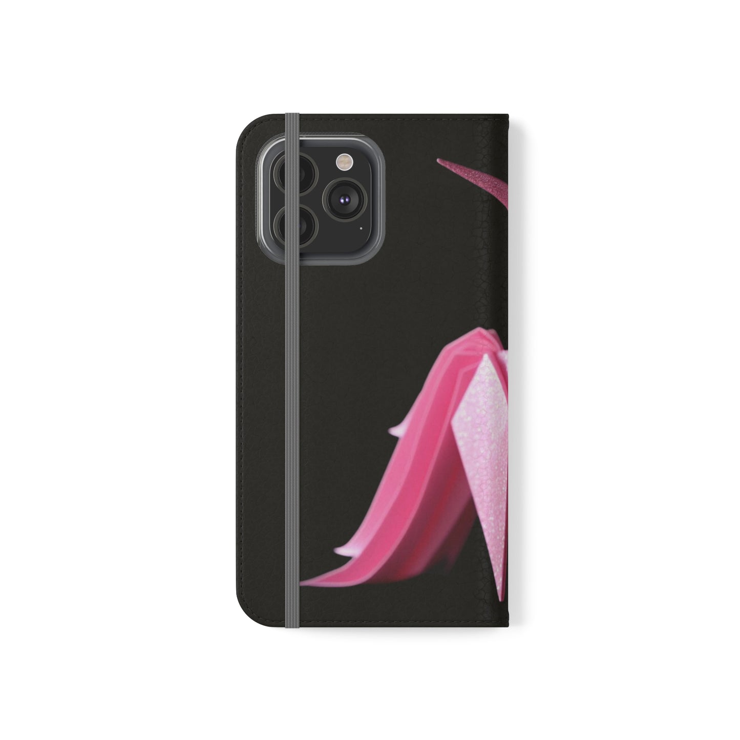 Origami Pink Unicorn Flip Cases iPhone/Samsung