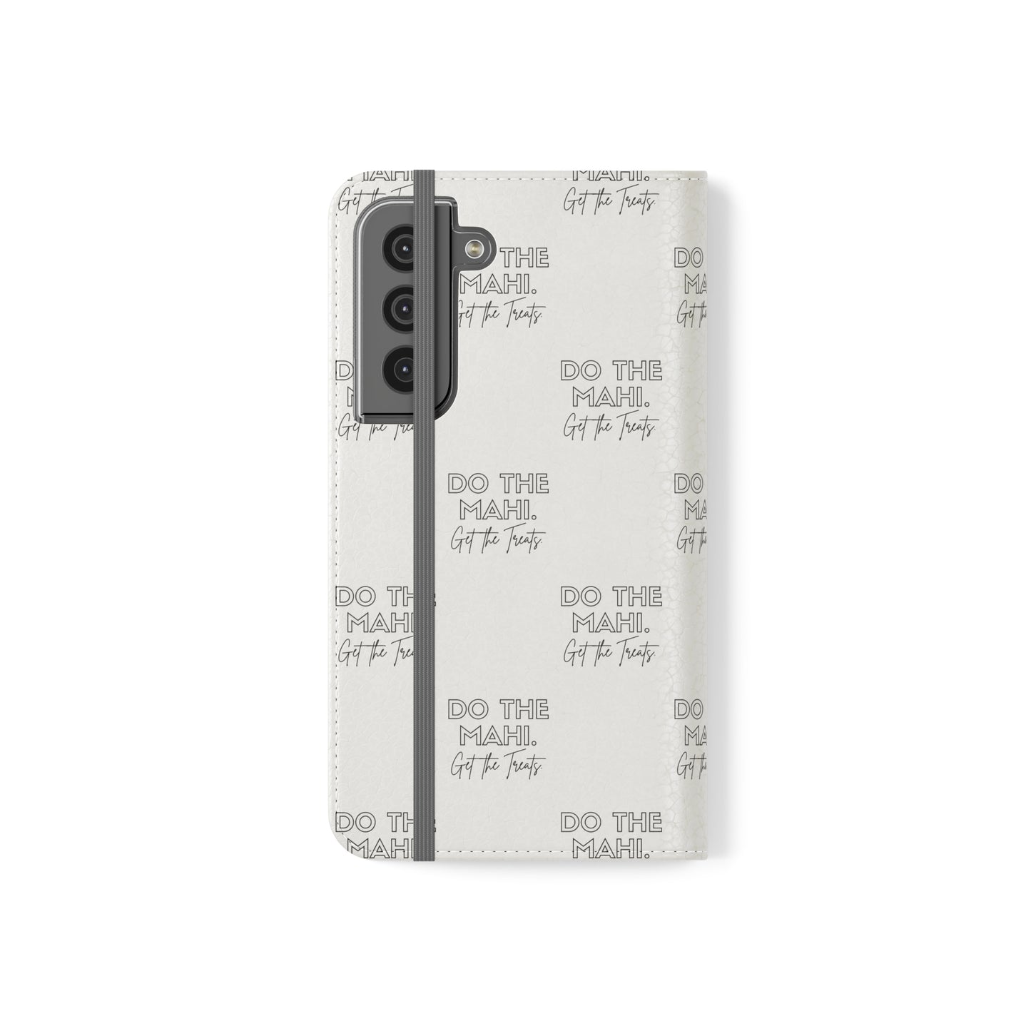 Do The Mahi. Flip Cases for iPhone/Samsung - white