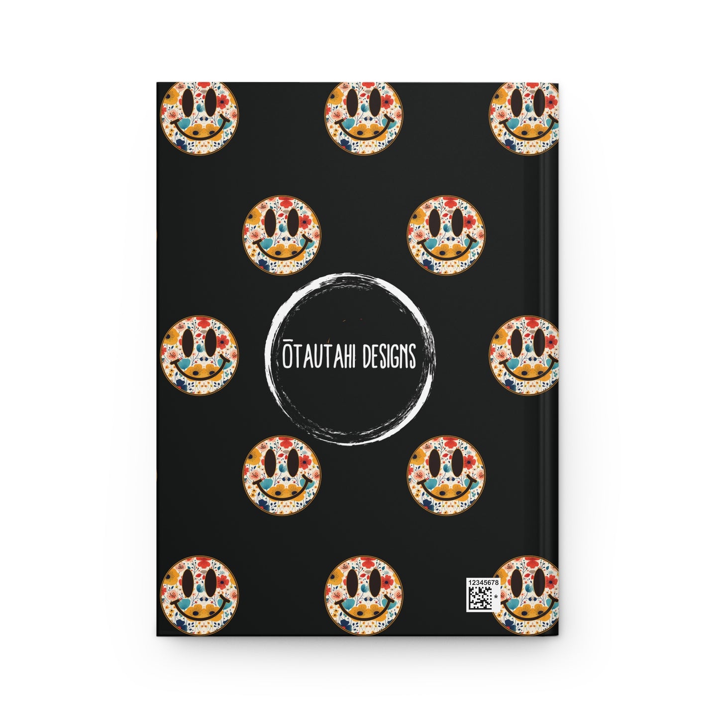 Smiley Face Hardcover Journal Matte