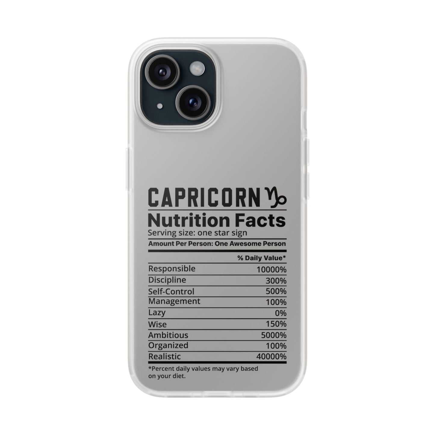 Capricorn Nutrition Flexi Cases iPhone/Samsung with Gift Wrapping Option