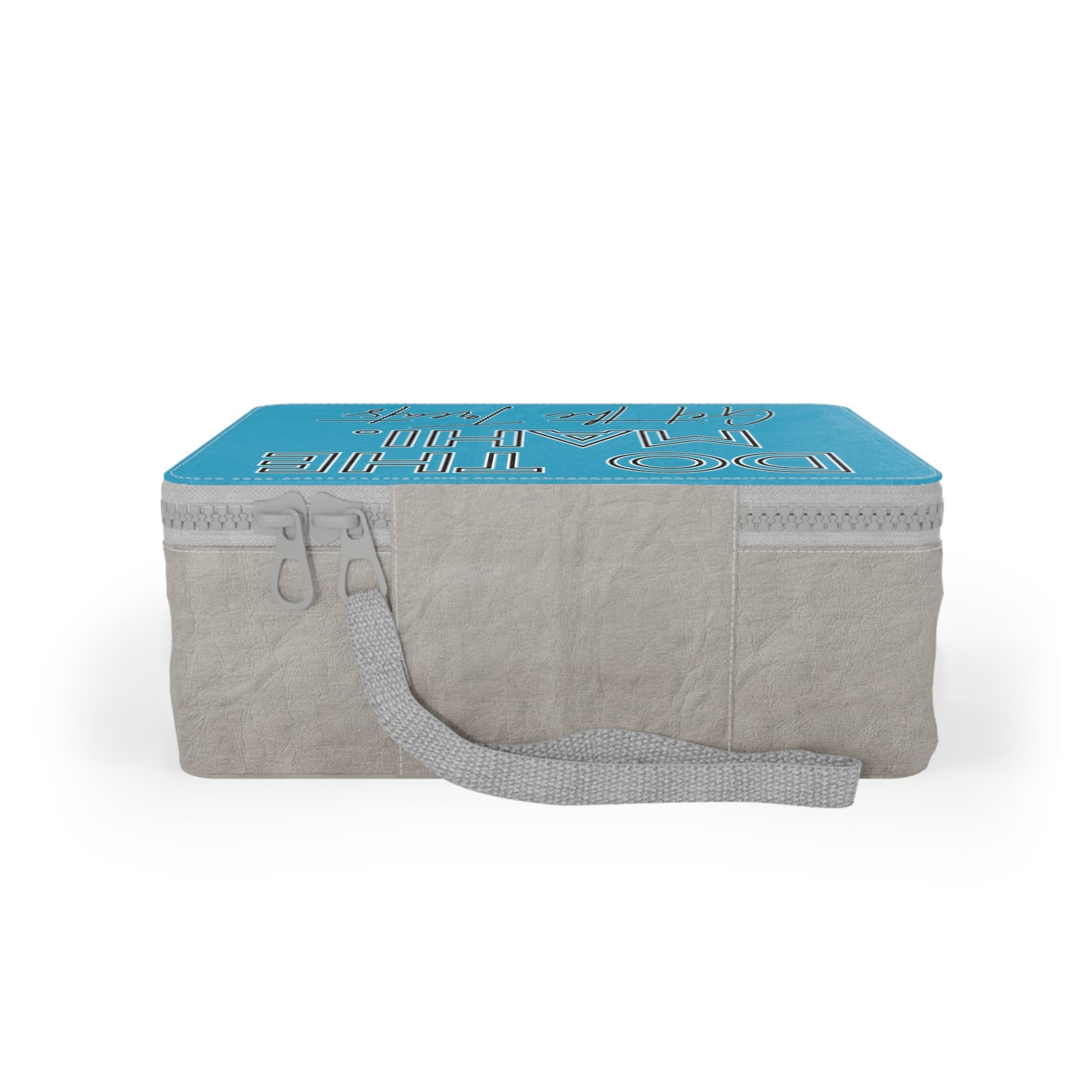 Do The Mahi. Get The Treats. Paper Lunch Bag - blue