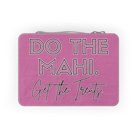 Do The Mahi. Get The Treats. Paper Lunch Bag - pink