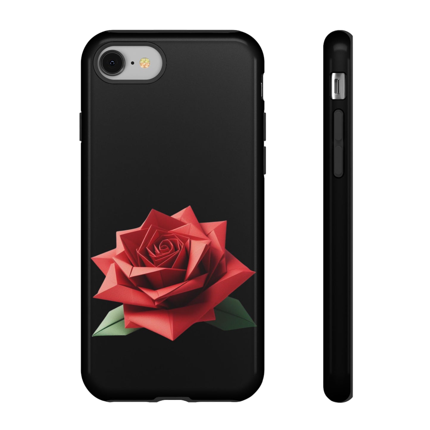 Origami Red Rose Tough Cases iPhone/Google/Samsung