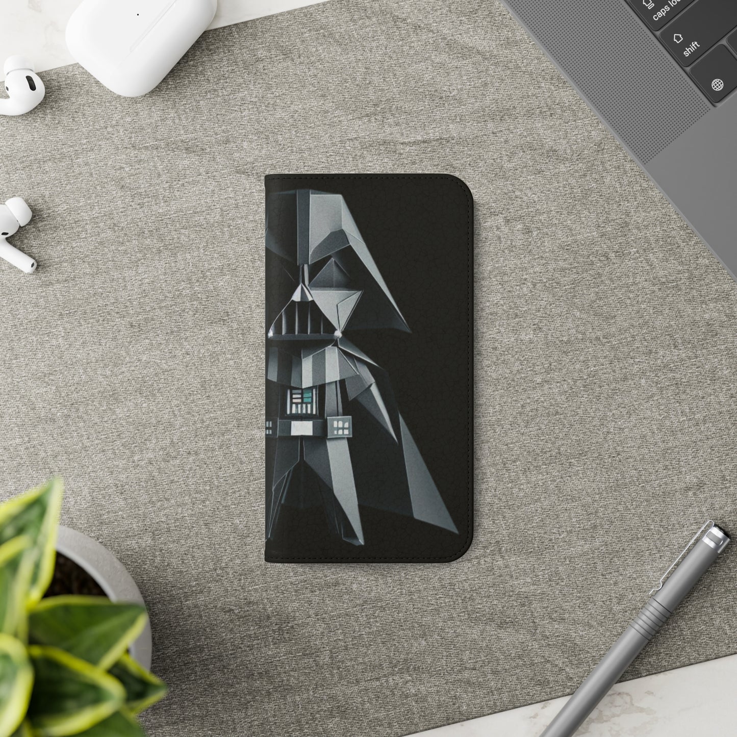 Origami Darth Vader Flip Cases iPhone/Samsung