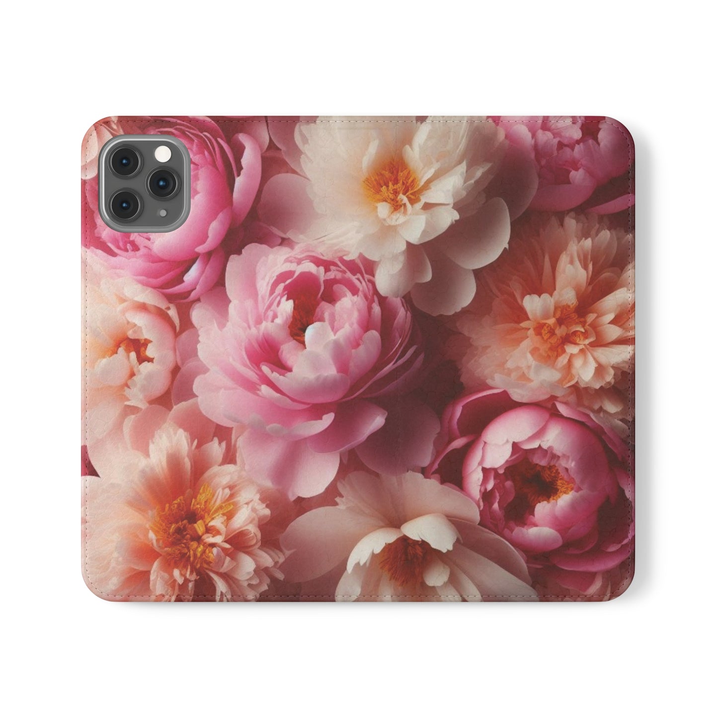 Peonies Flip Cases iPhone/Samsung