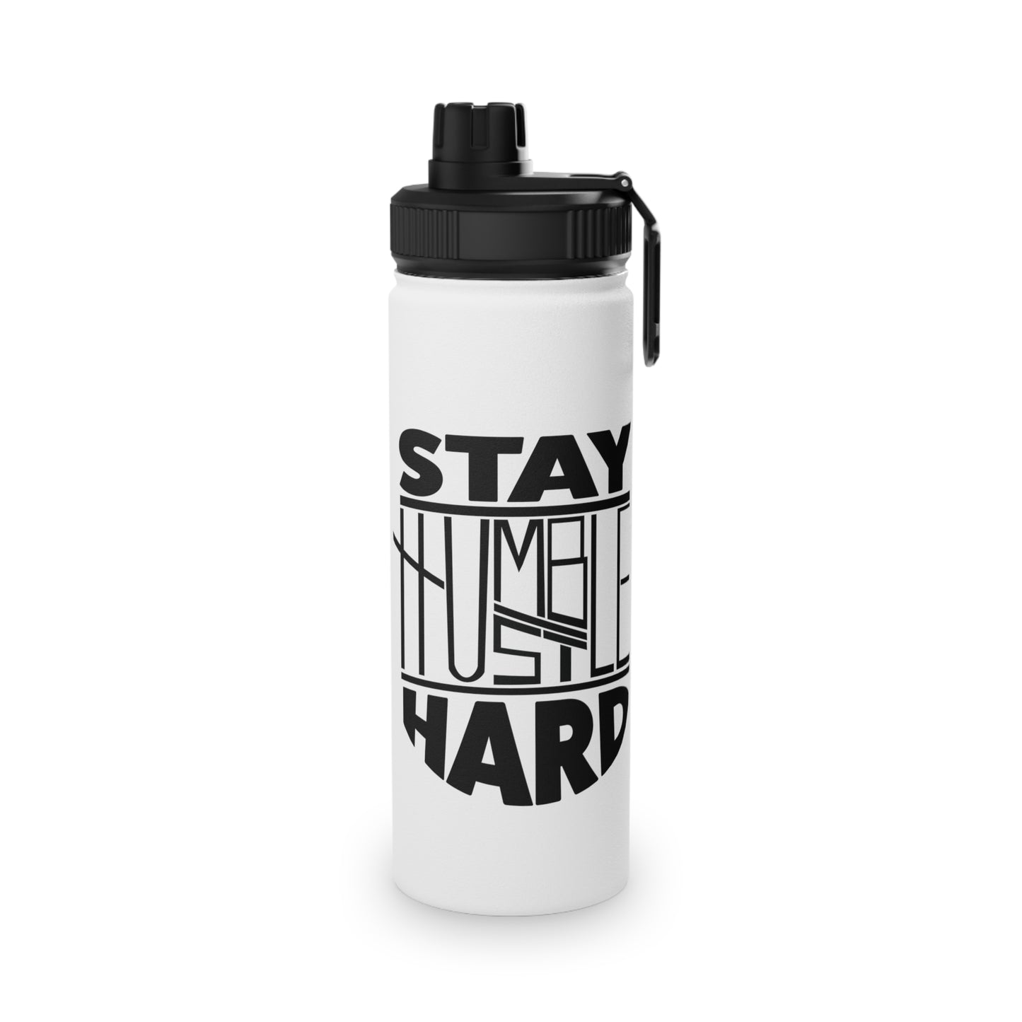 Stay Humble Hustle Hard Stainless Steel Sports Water Bottle - 3 sizes