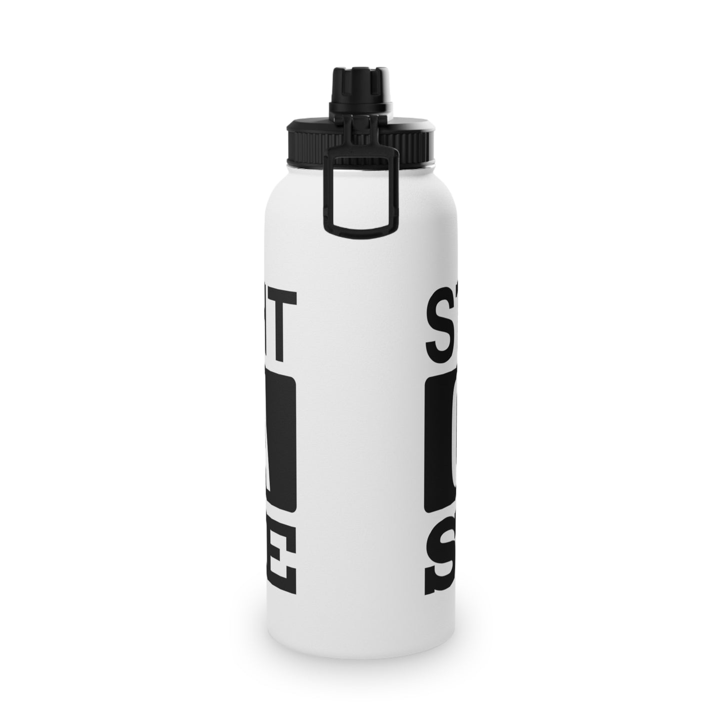 Straight Outta Shape Stainless Steel Sports Water Bottle - 3 sizes