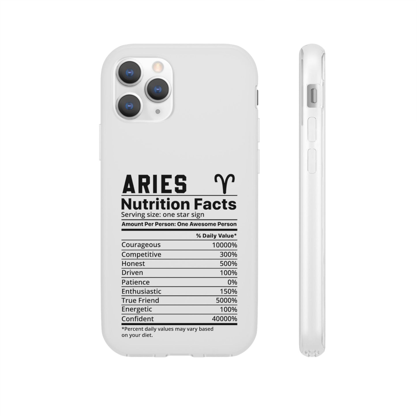 Aries Nutrition Flexi Cases iPhone/Samsung with Gift Wrapping Option