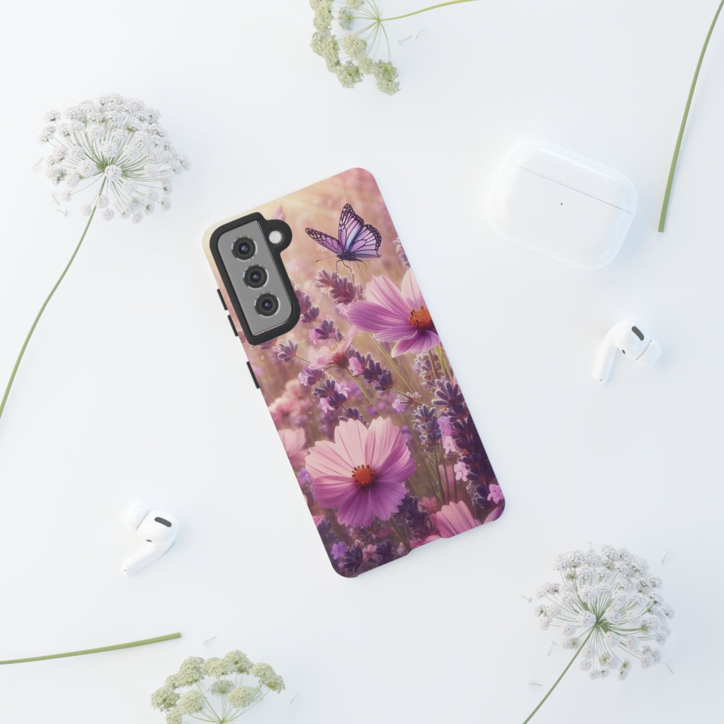 Lavender Tough Cases iPhone/Google/Samsung