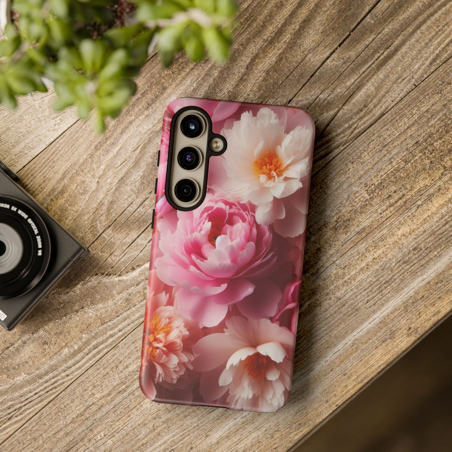 Peonies Tough Cases iPhone/Google/Samsung