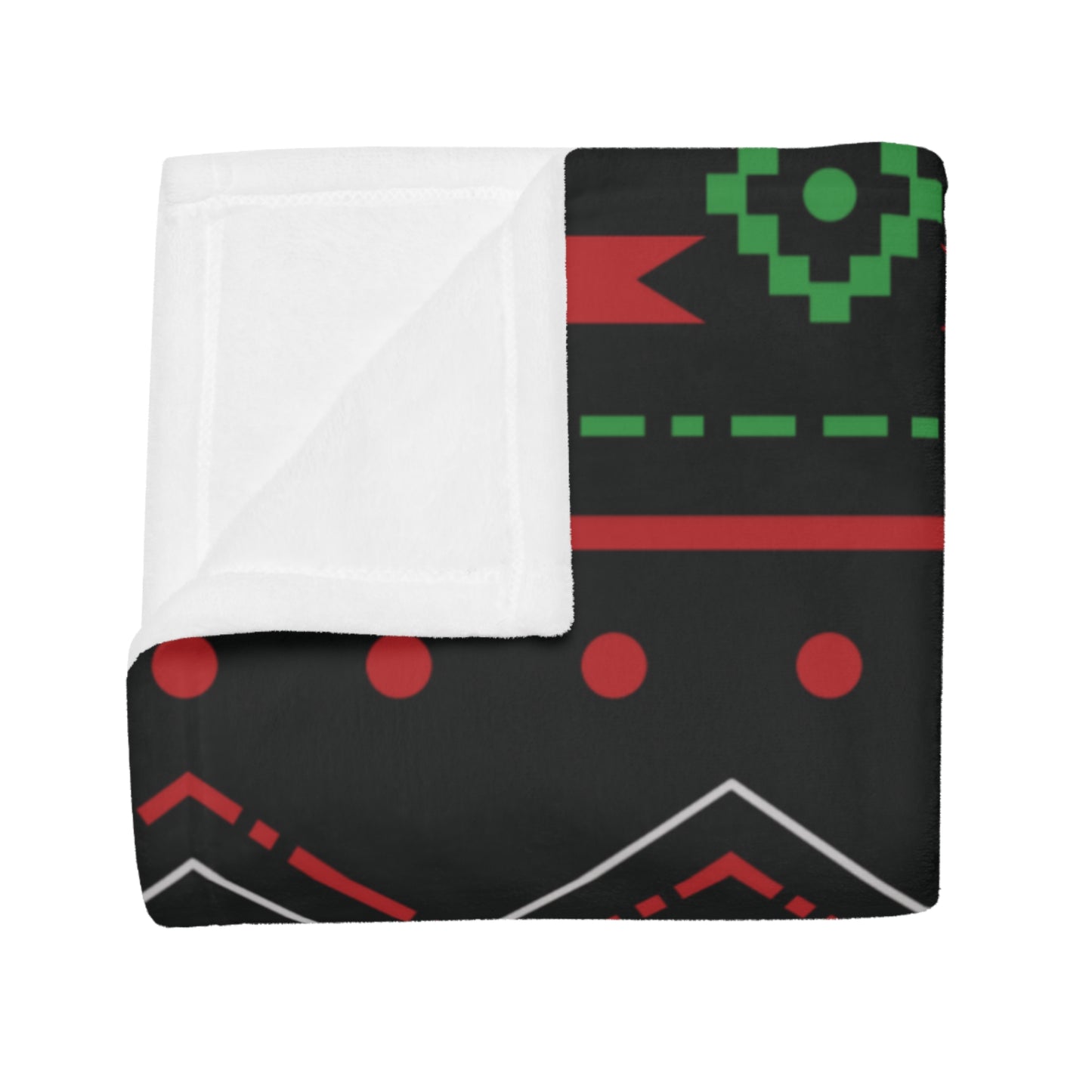 Ugly Christmas Sweater Plush Fleece Blanket #4