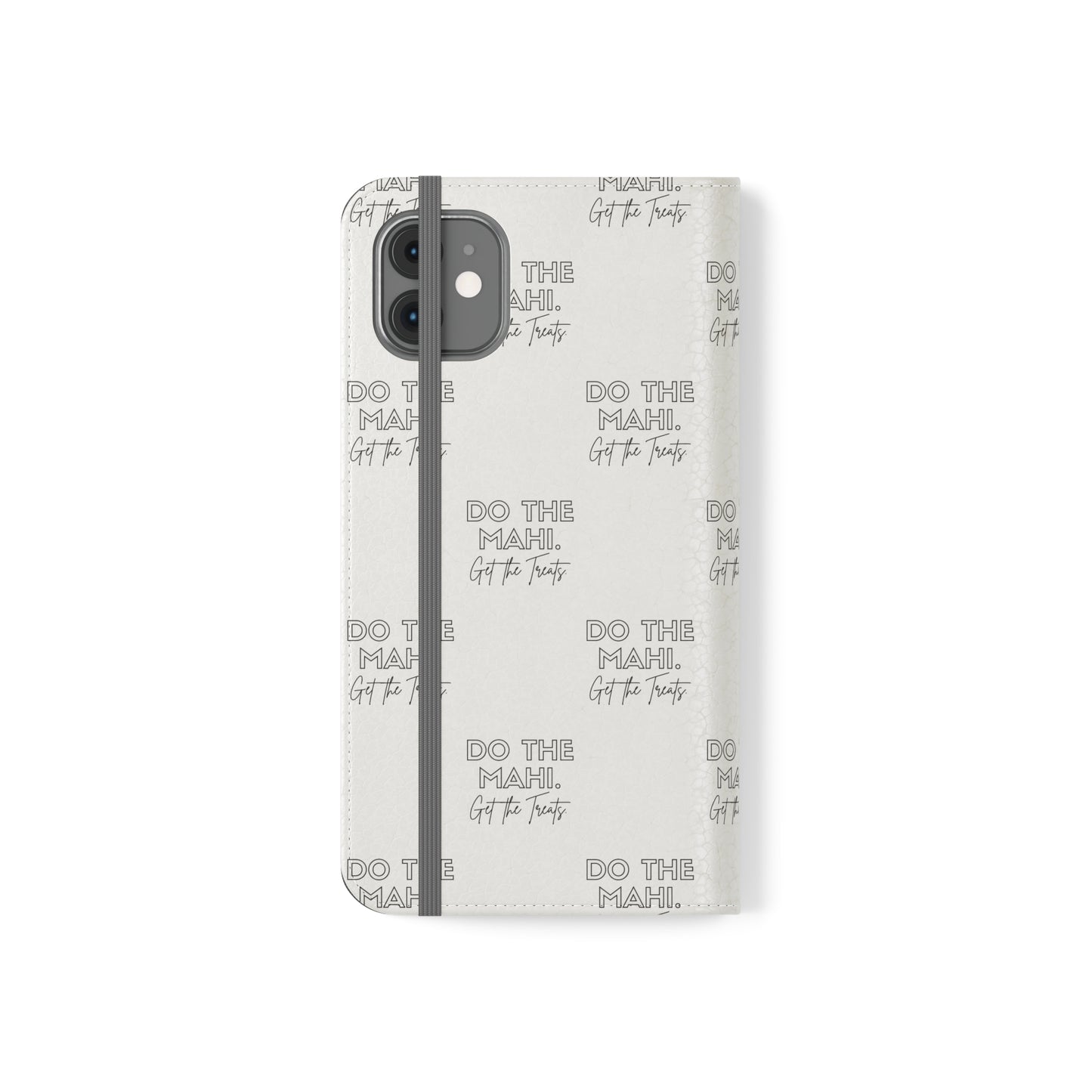 Do The Mahi. Flip Cases for iPhone/Samsung - white