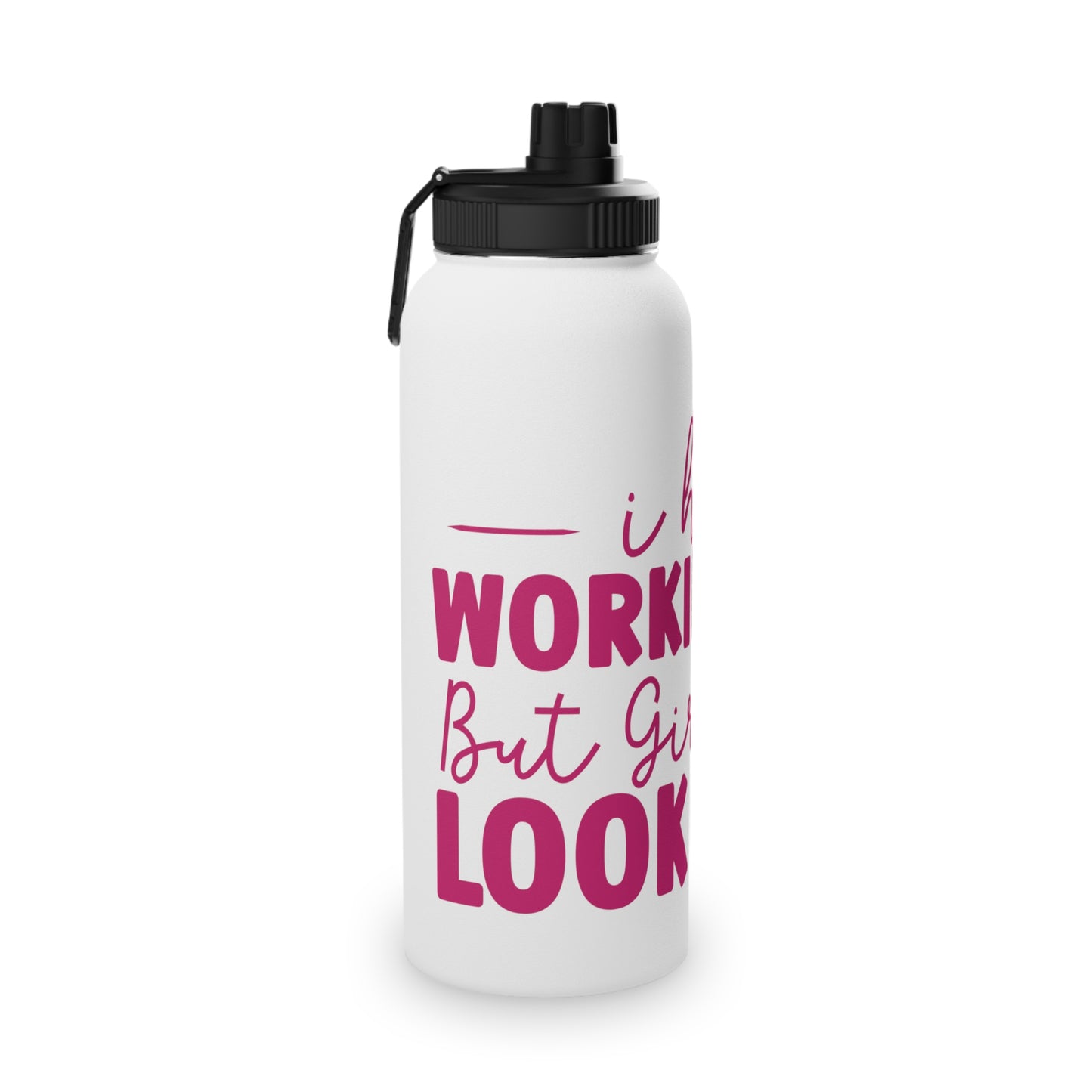 I Hate Working Out... Stainless Steel Sports Water Bottle - 3 sizes