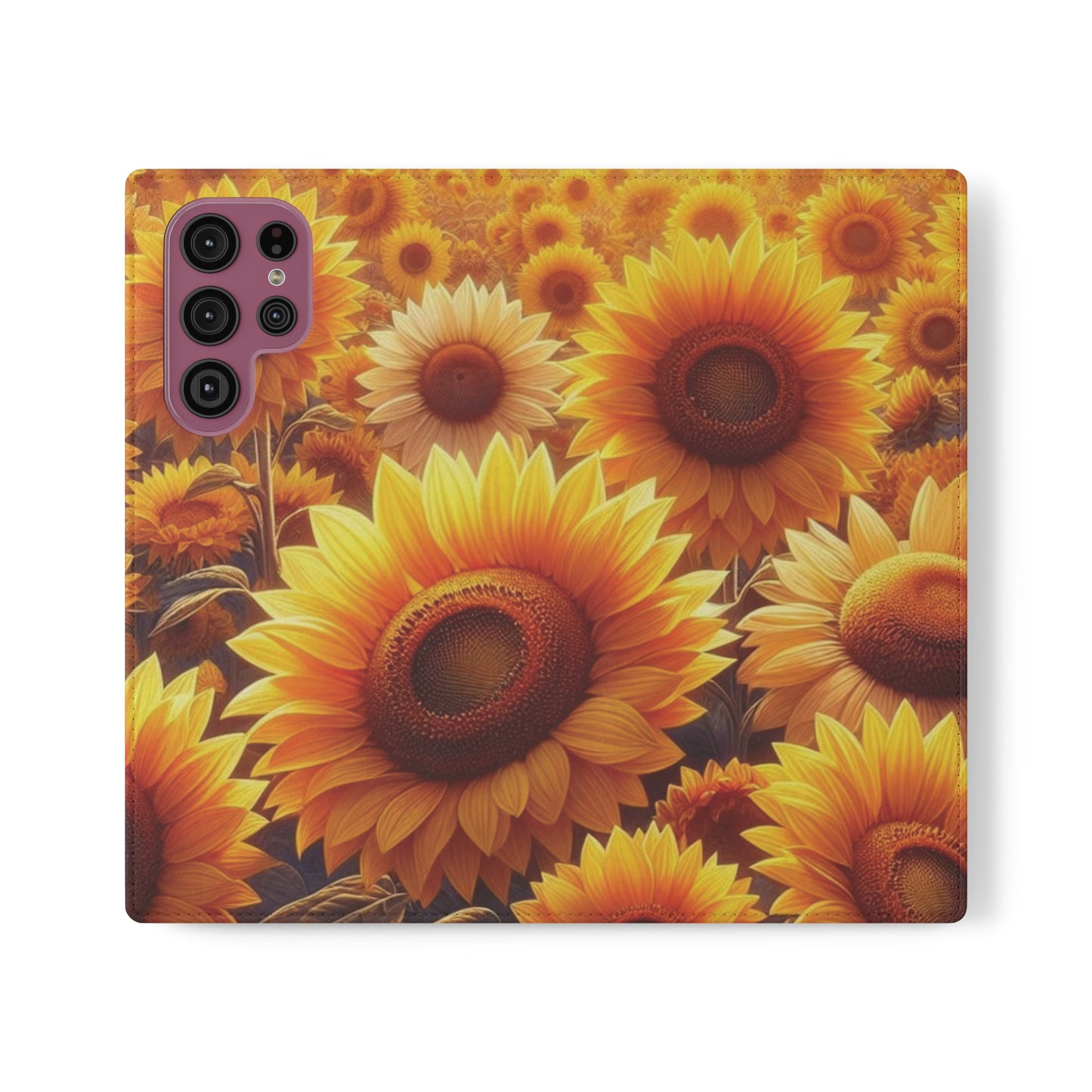 Sunflowers Flip Cases iPhone/Samsung