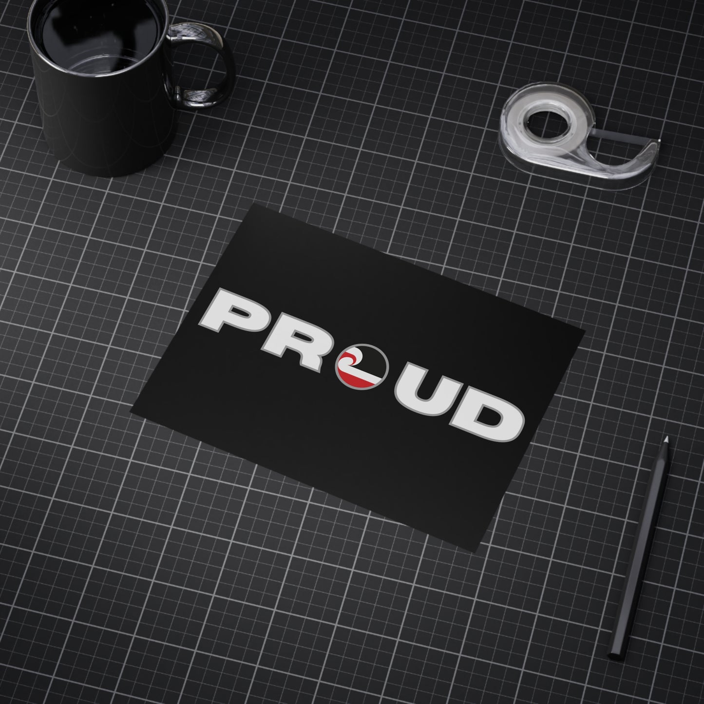 PROUD Unframed Prints - black