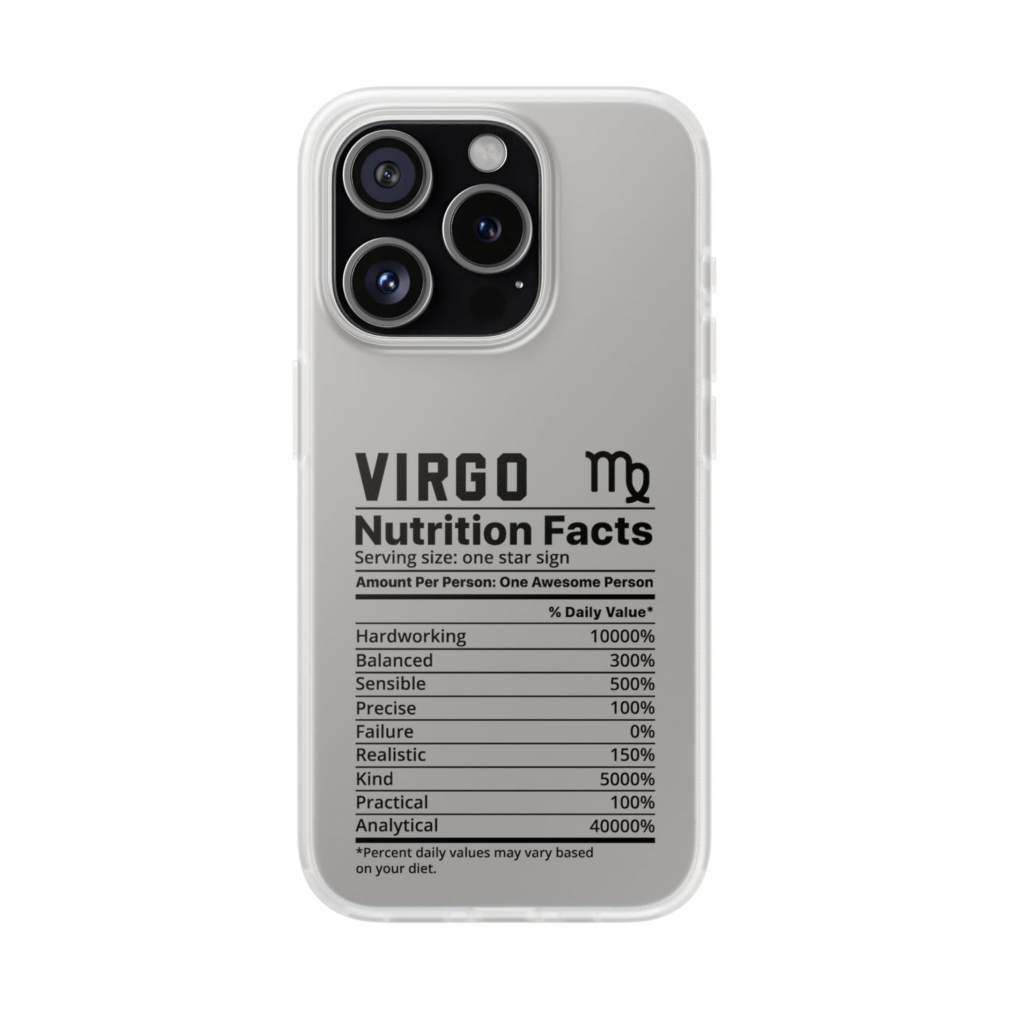 Virgo Nutrition Flexi Cases iPhone/Samsung with Gift Wrapping Option