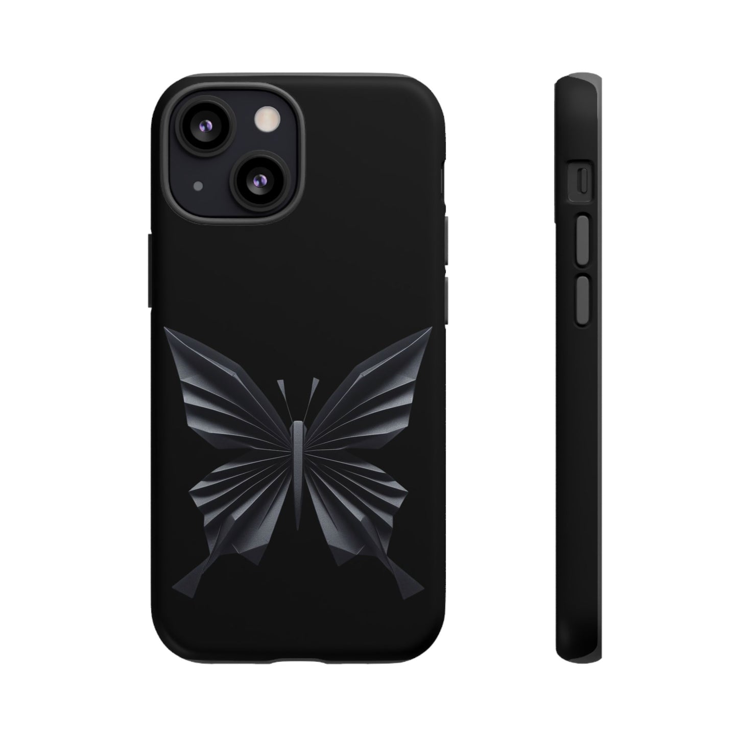 Origami Black Butterfly Tough Cases iPhone/Google/Samsung