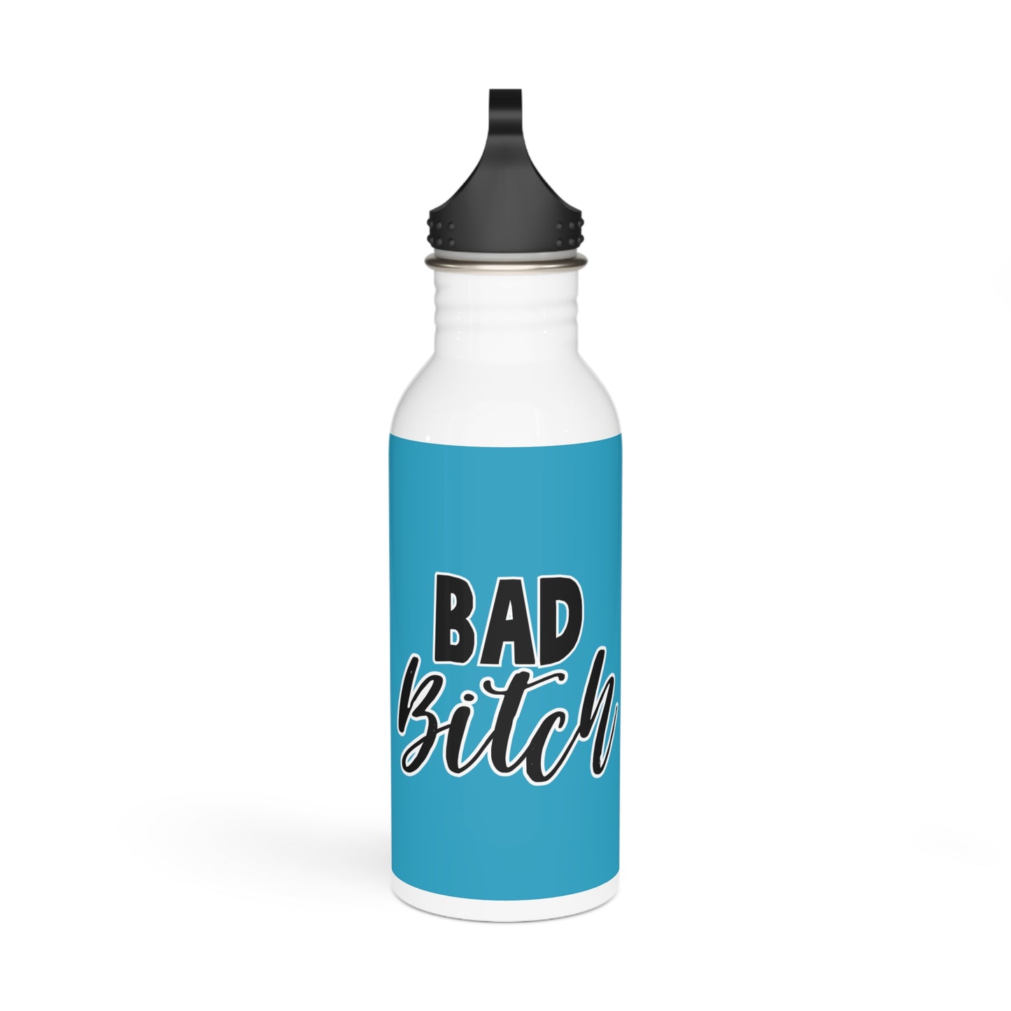 Bad Bitch Stylish Stainless Steel Water Bottle - Eco-Friendly, Durable, Perfect for On-the-Go - Teal