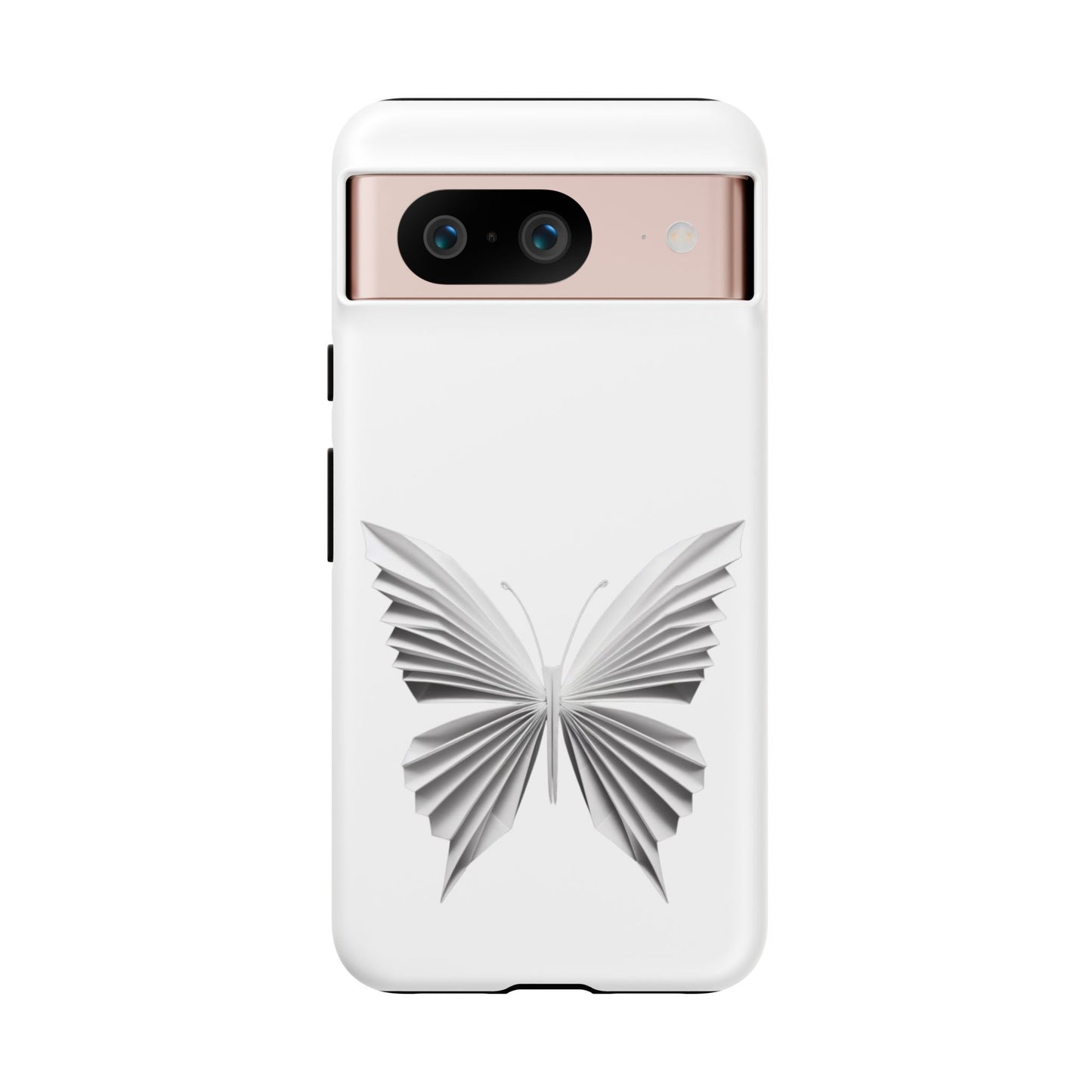 Origami White Butterfly Tough Cases iPhone/Google/Samsung