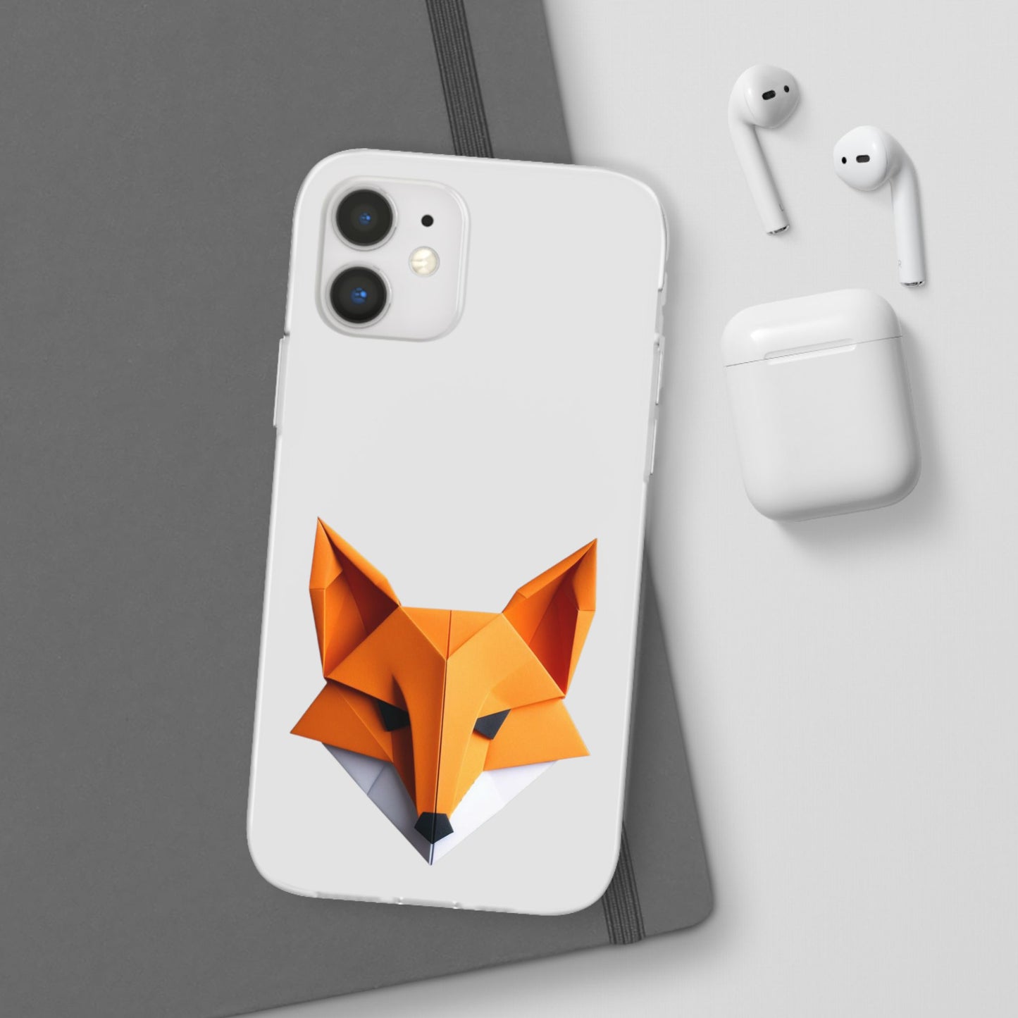 Origami Fox Flexi Cases