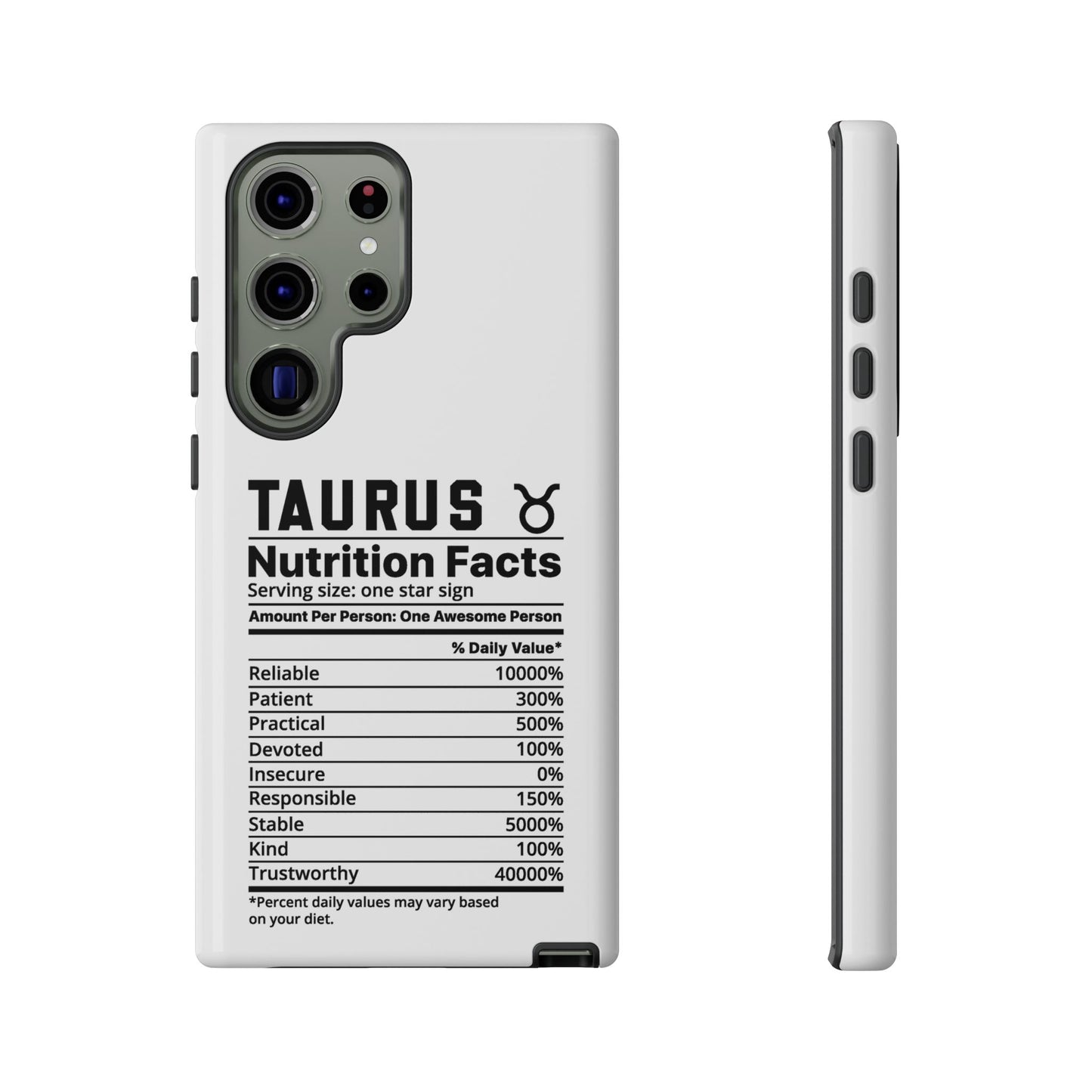 Taurus Nutrition Tough Cases - iPhone/Google/Samsung