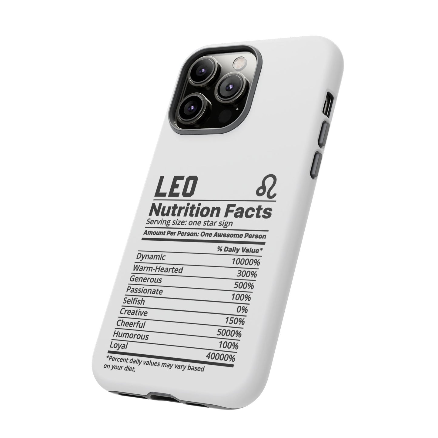 Leo Nutrition Tough Cases - iPhone/Google/Samsung