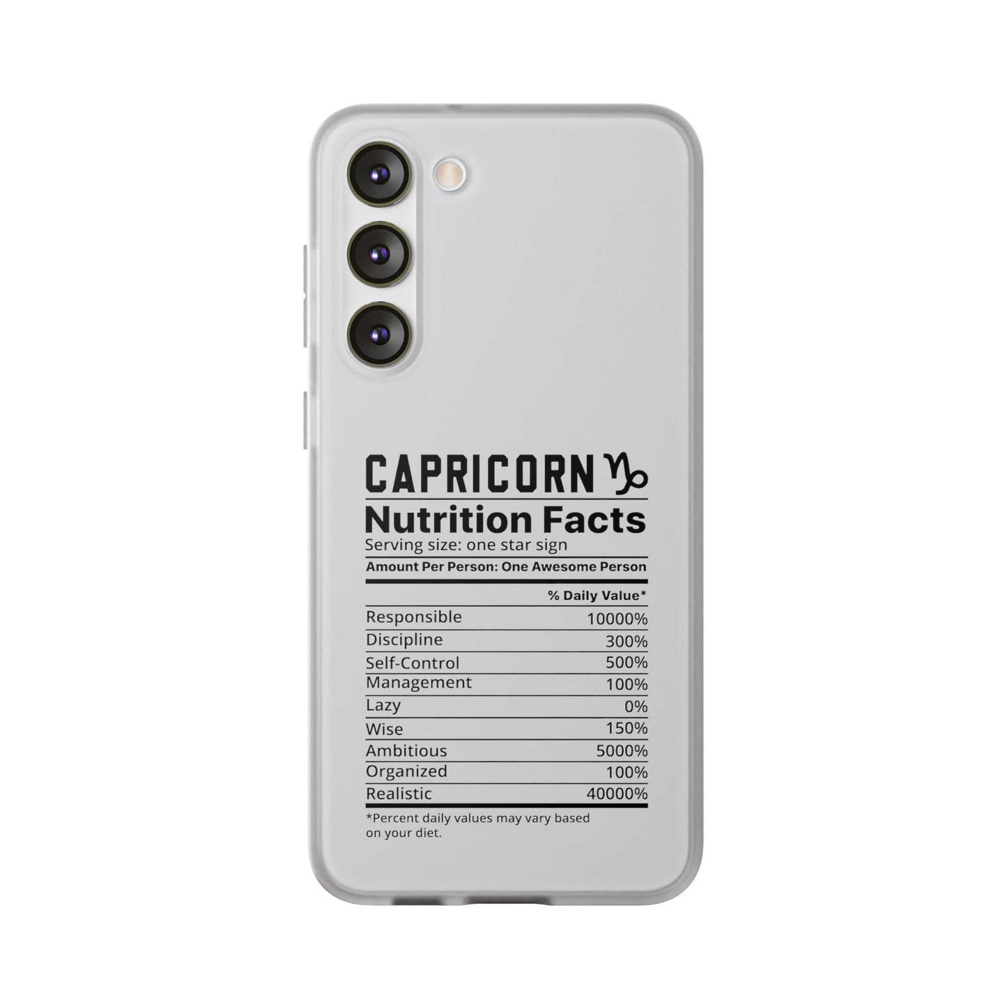 Capricorn Nutrition Flexi Cases iPhone/Samsung with Gift Wrapping Option