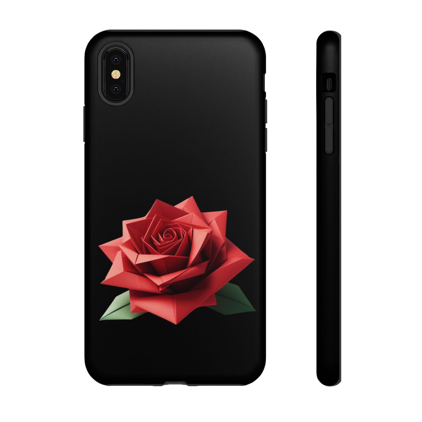 Origami Red Rose Tough Cases iPhone/Google/Samsung