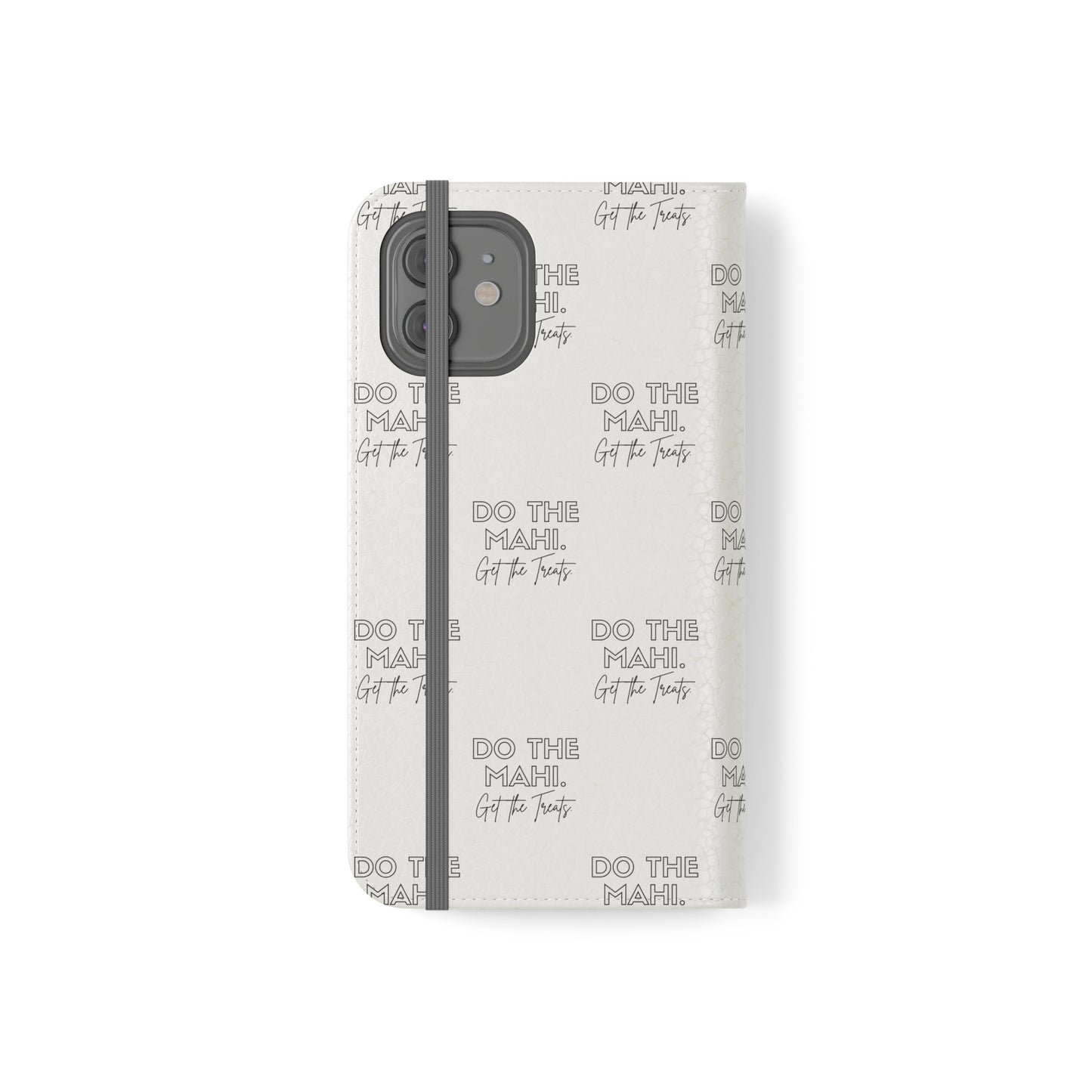 Do The Mahi. Flip Cases for iPhone/Samsung - white