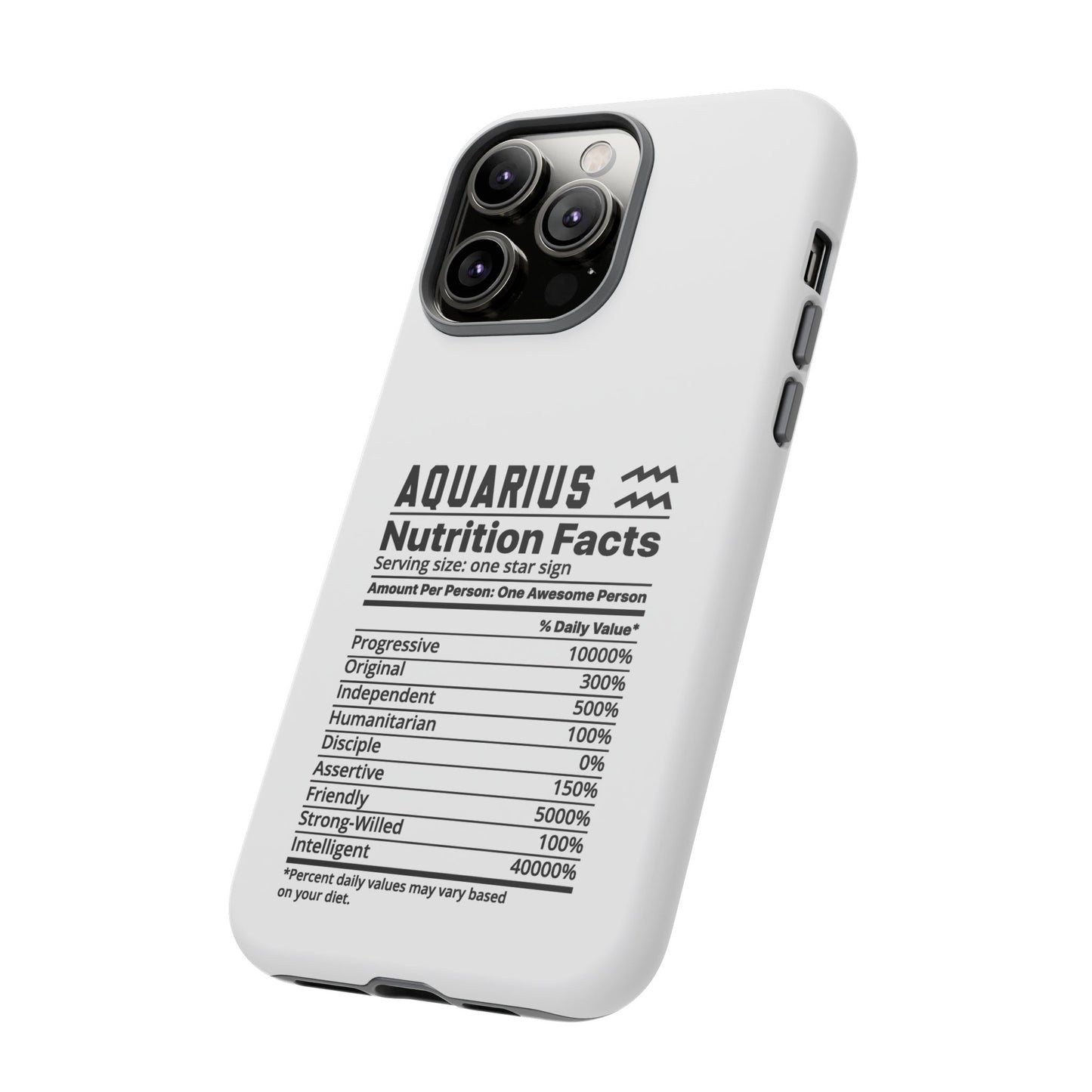 Aquarius Nutrition Tough Cases - iPhone/Google/Samsung