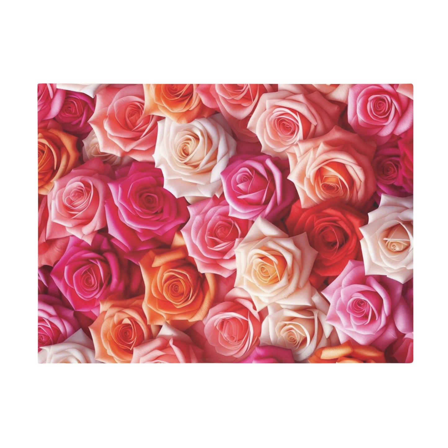 Roses #3 Plush Fleece Blanket