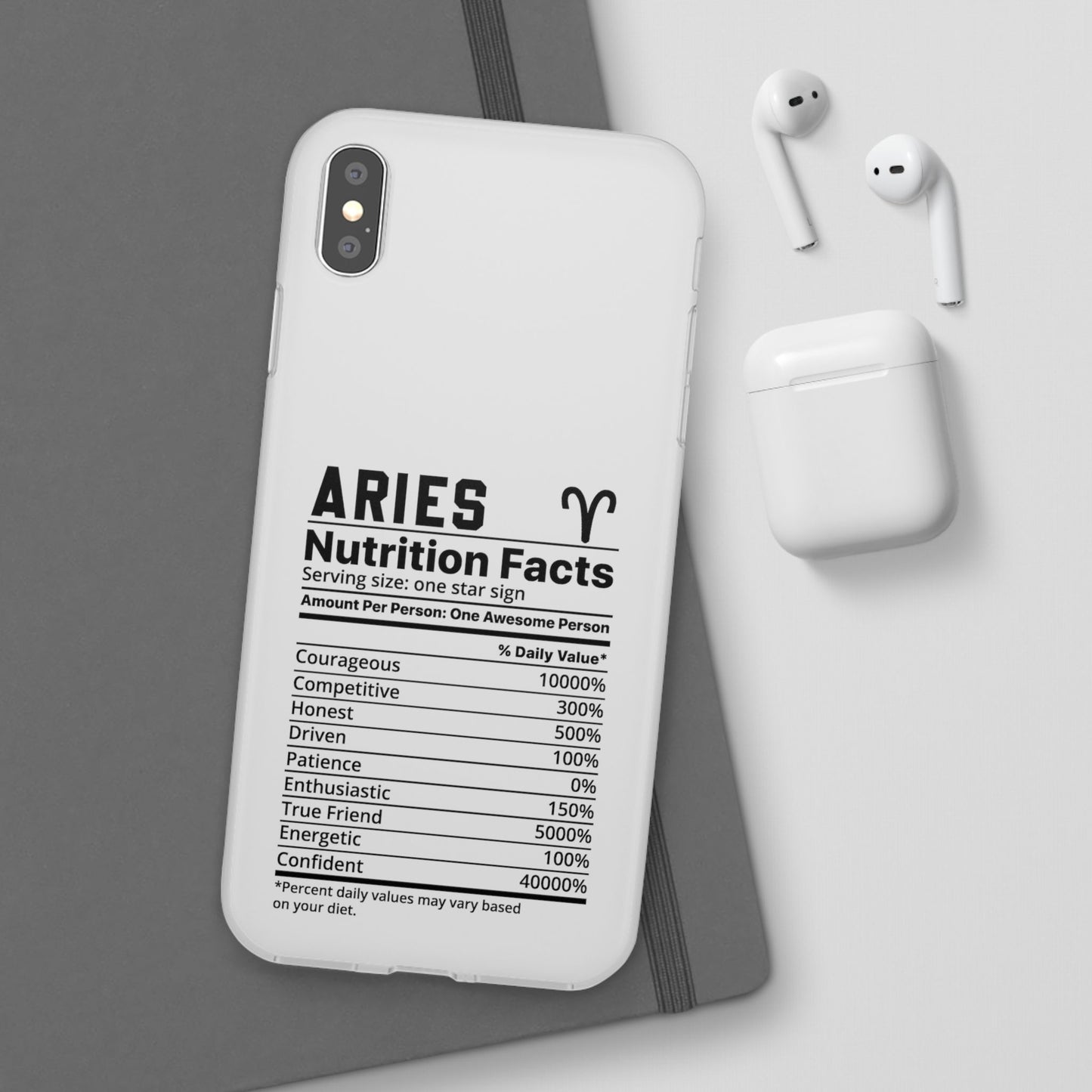 Aries Nutrition Flexi Cases iPhone/Samsung with Gift Wrapping Option