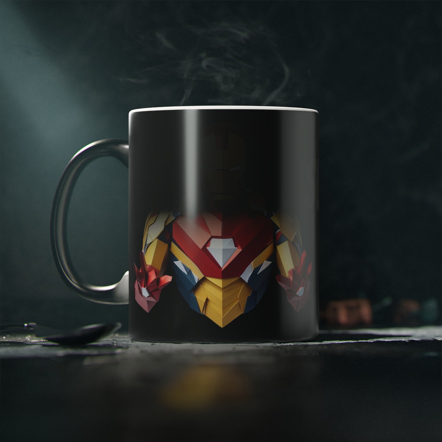 Origami Ironman Magic Mug