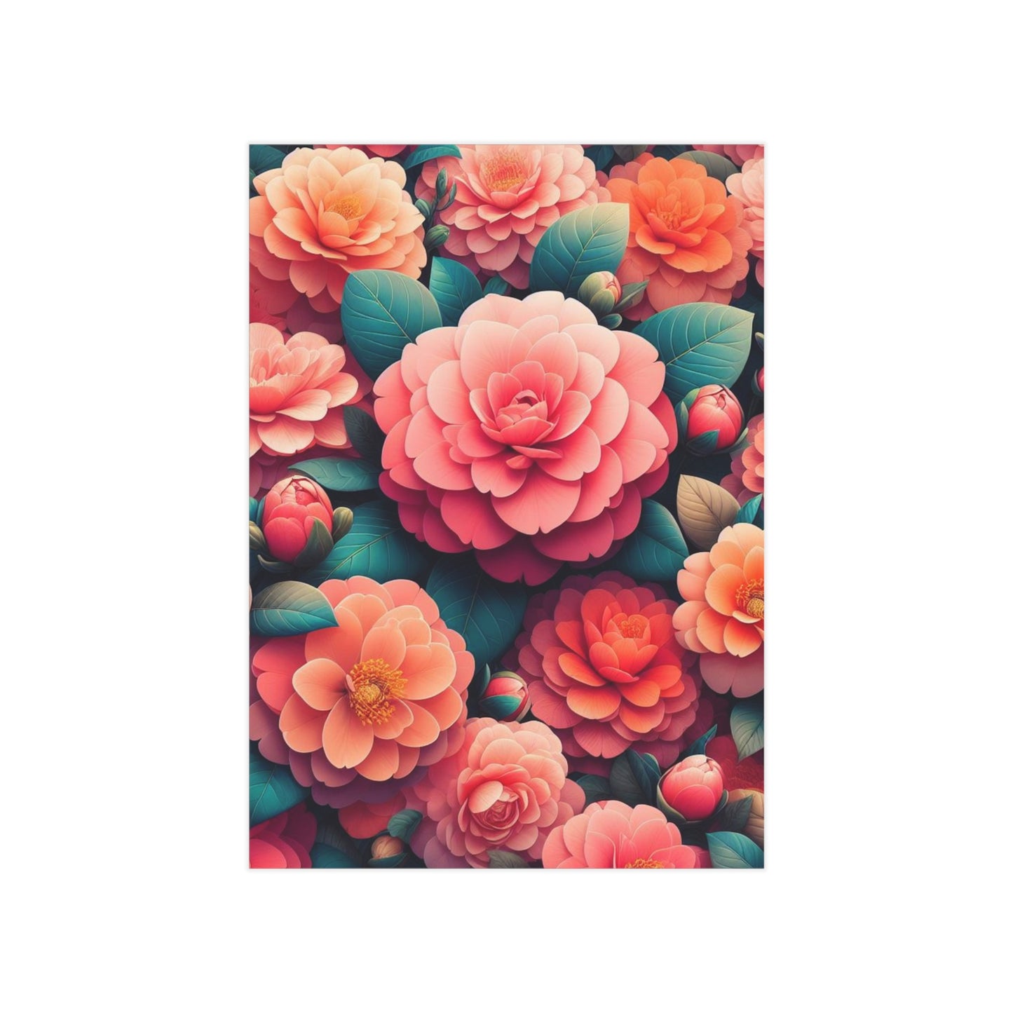 Camelias Unframed Prints