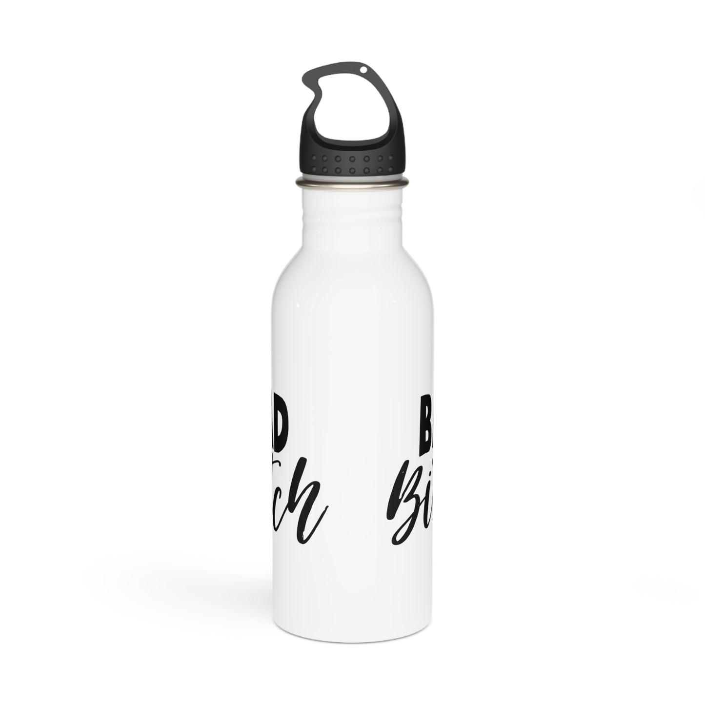 Bad Bitch Stylish Stainless Steel Water Bottle - Eco-Friendly, Durable, Perfect for On-the-Go - White