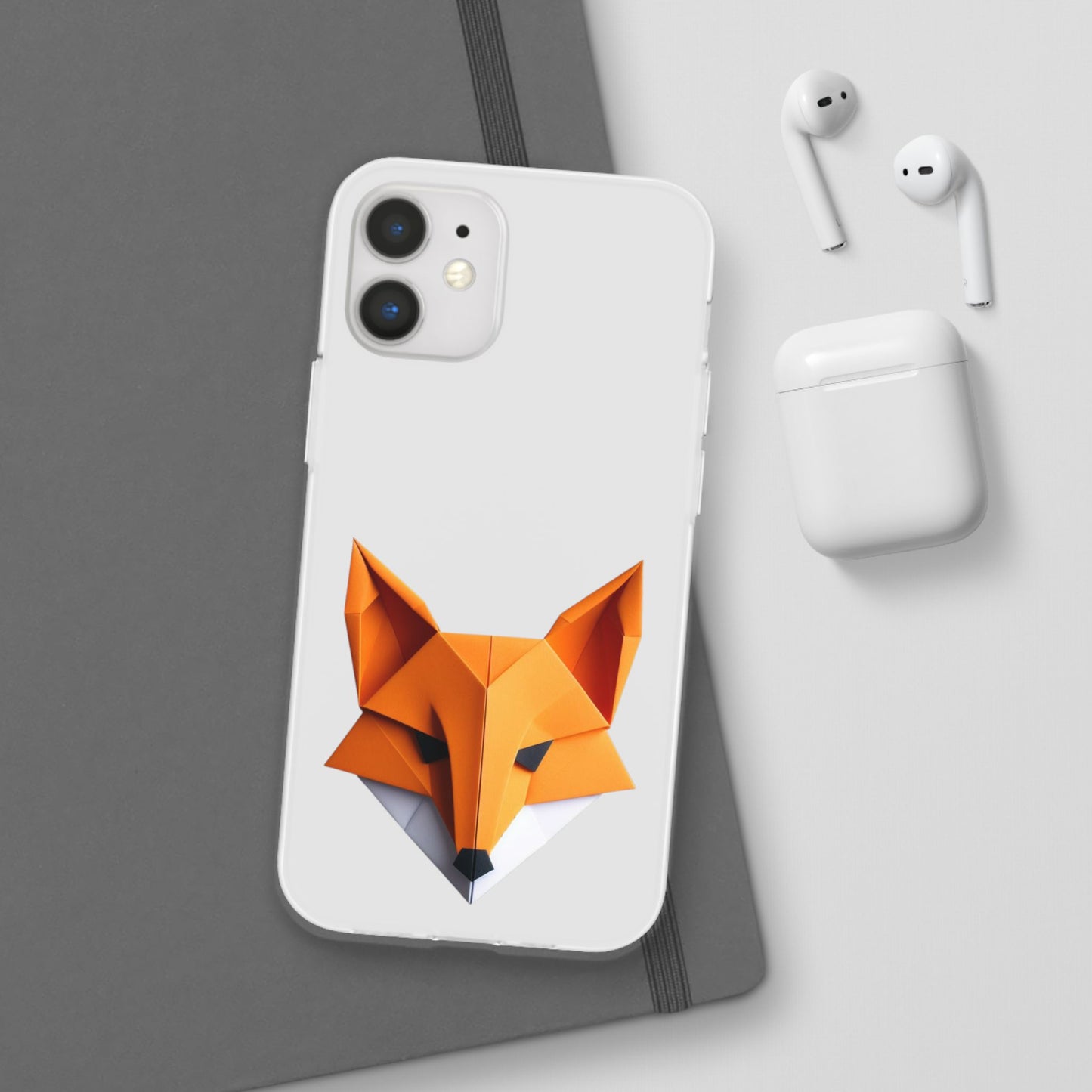 Origami Fox Flexi Cases